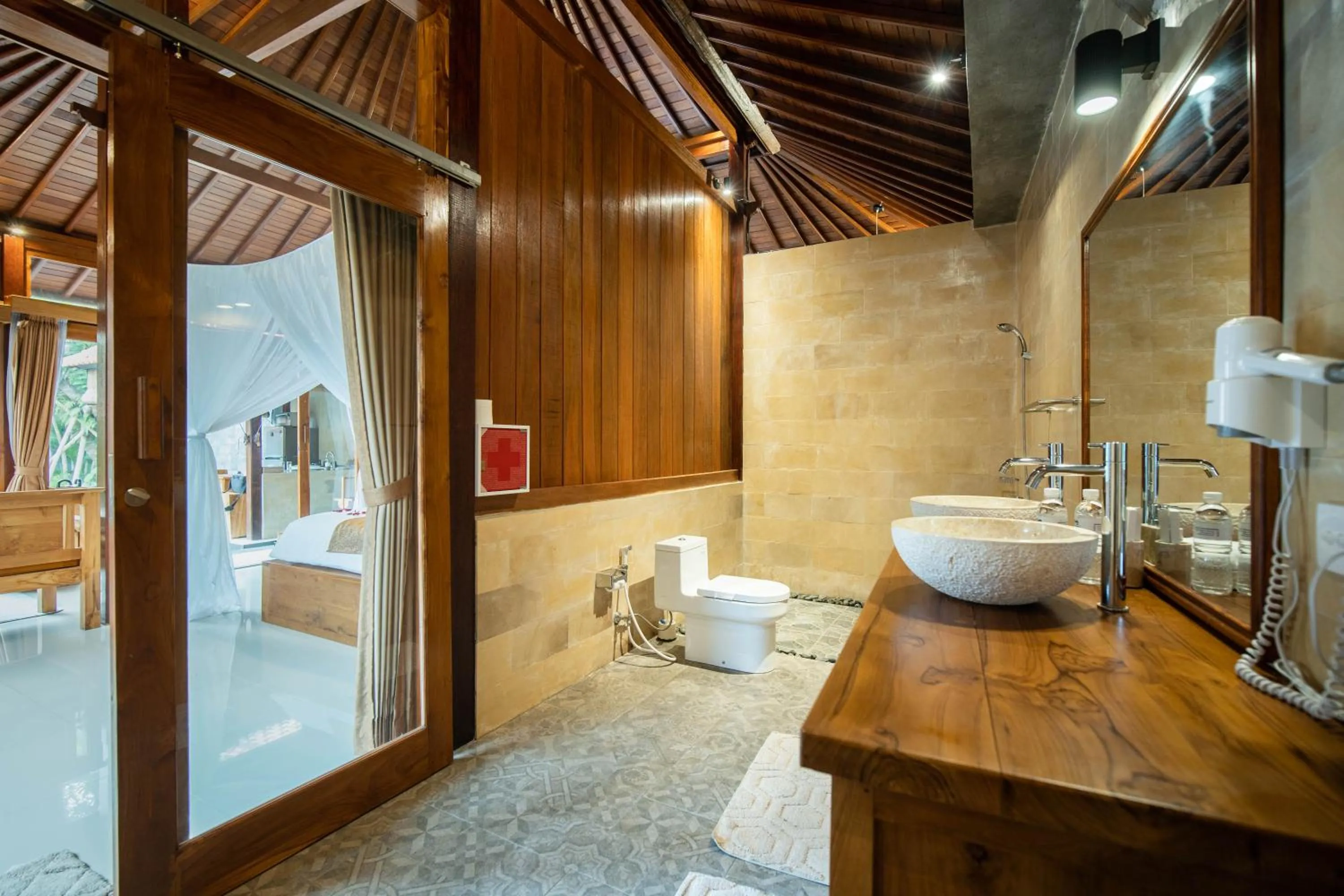 Bathroom in Naja Private Villa Ubud