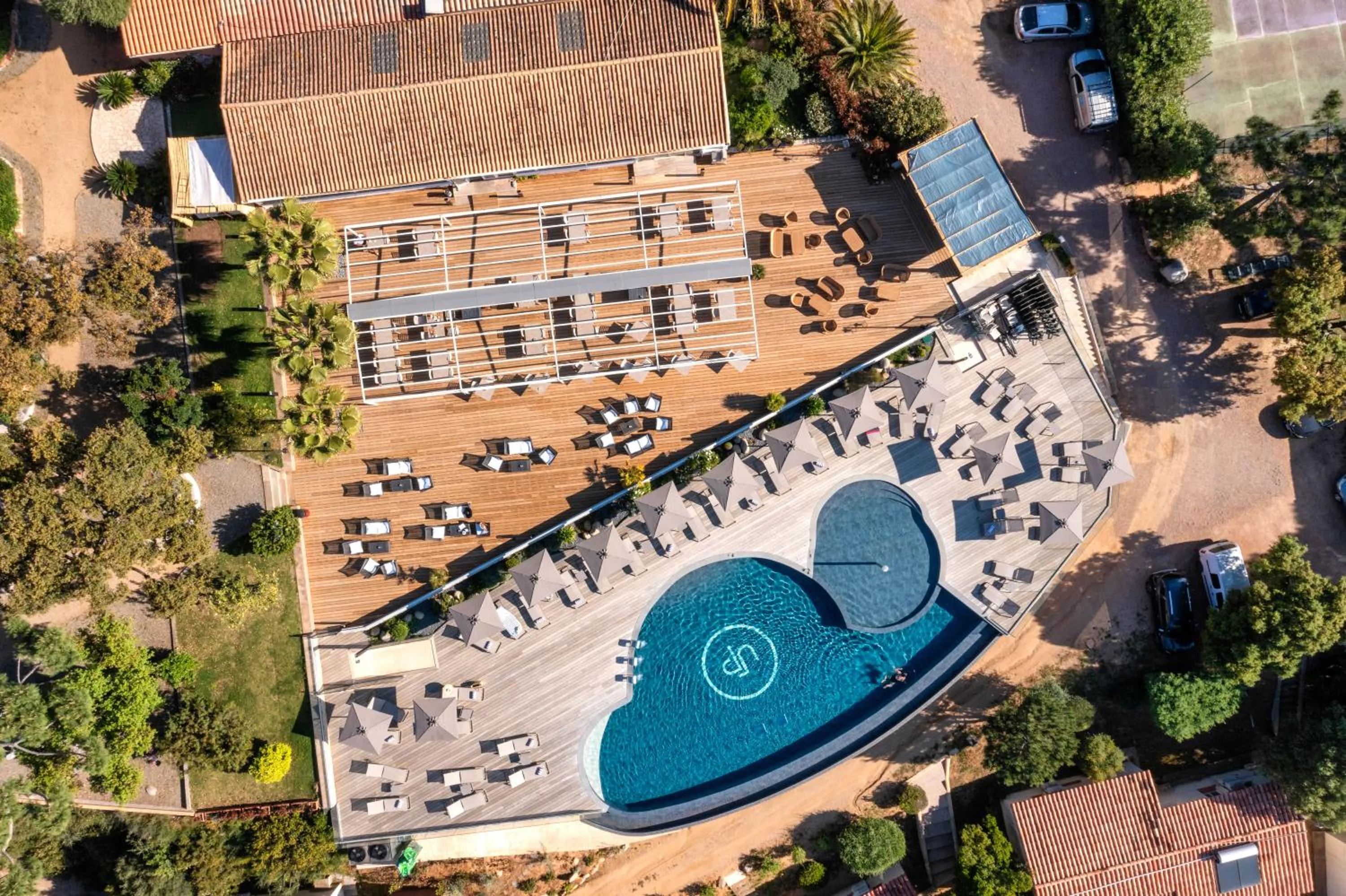 Swimming pool in Hotel U Paesolu