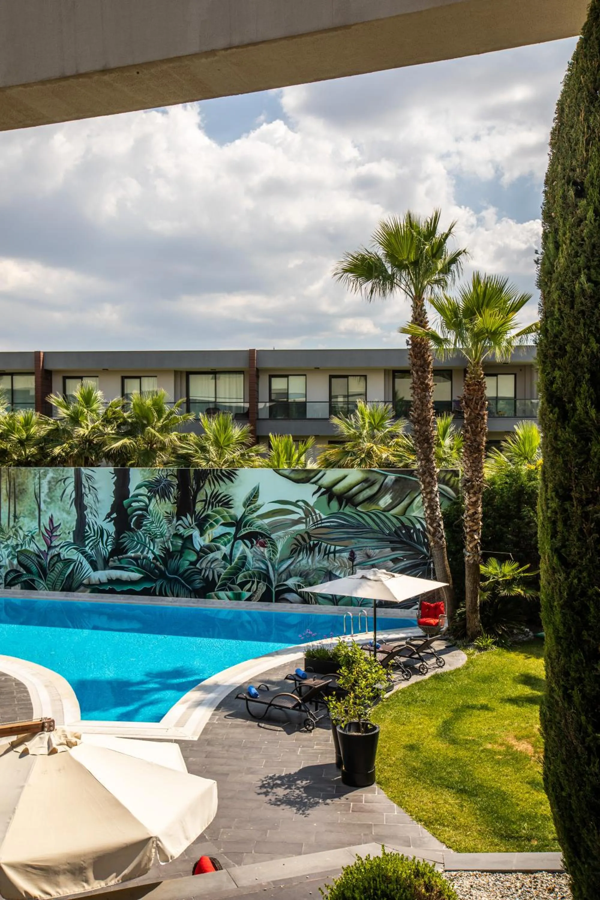 Garden view in DoubleTree By Hilton Izmir Airport