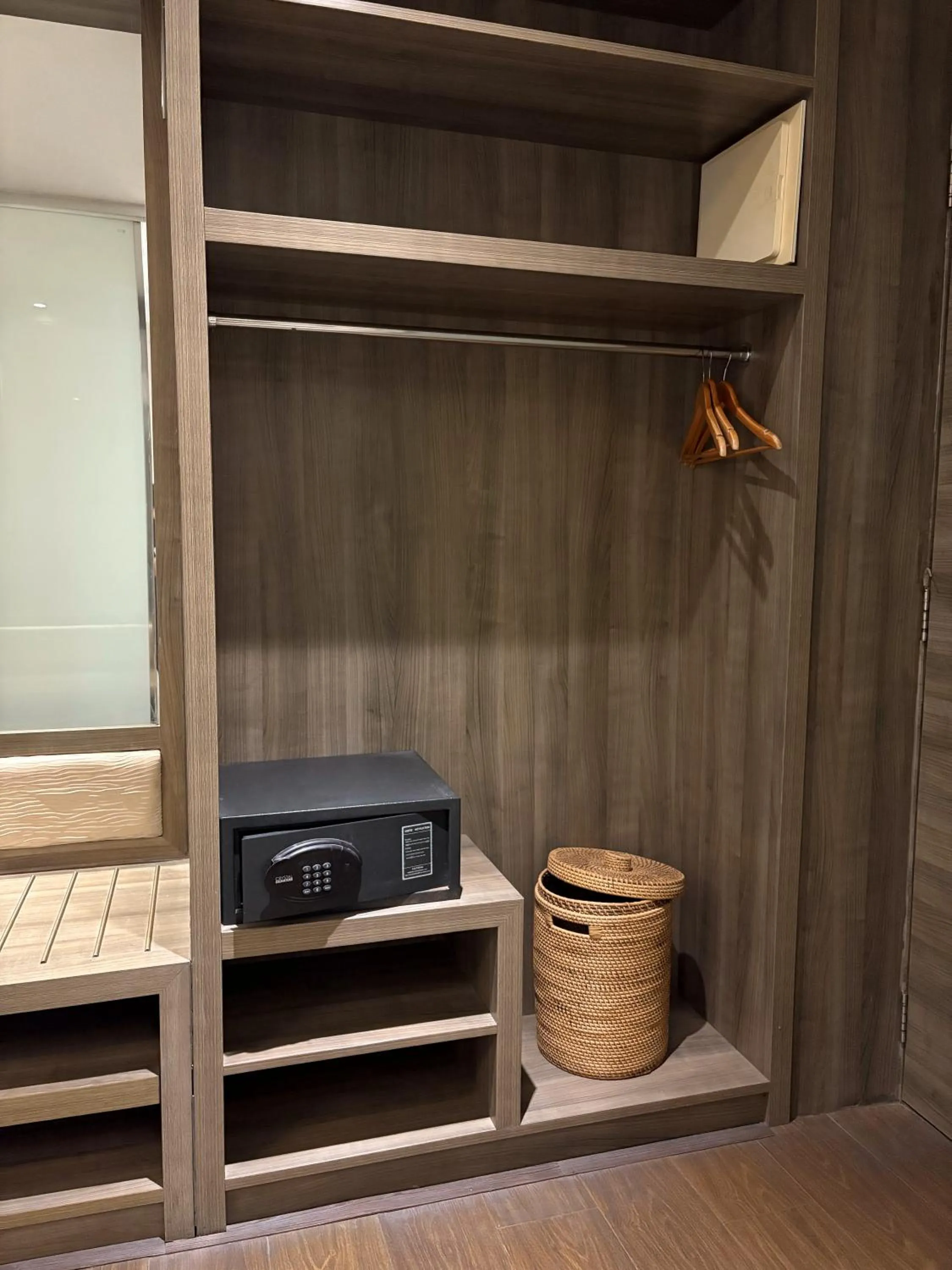 wardrobe in The Crystal Luxury Bay Resort Nusa Dua