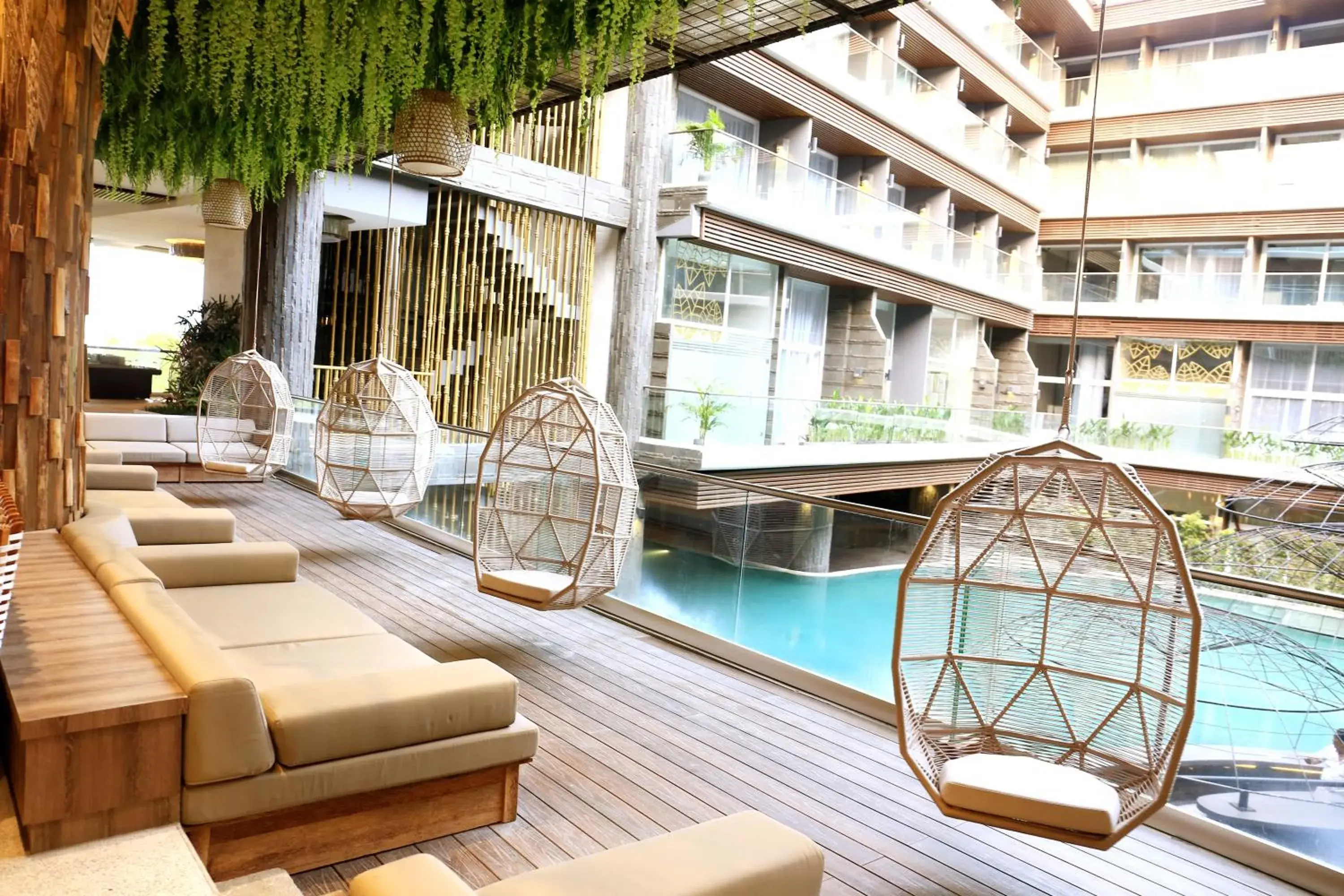 Pool view, Swimming Pool in The Crystal Luxury Bay Resort Nusa Dua - Bali