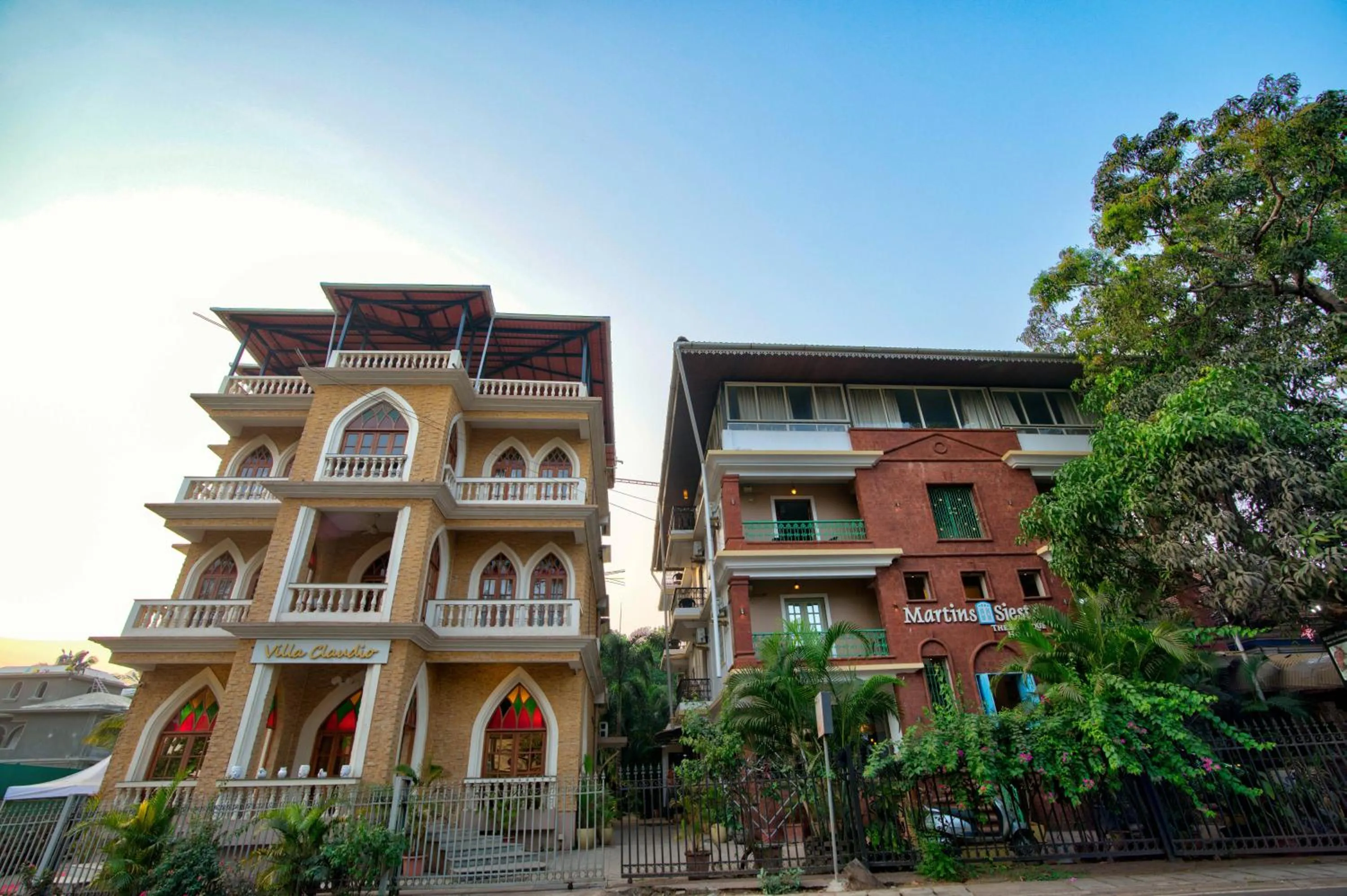 Facade/entrance in Resort Martins Siesta , A Portuguese Heritage Resort in Calangute