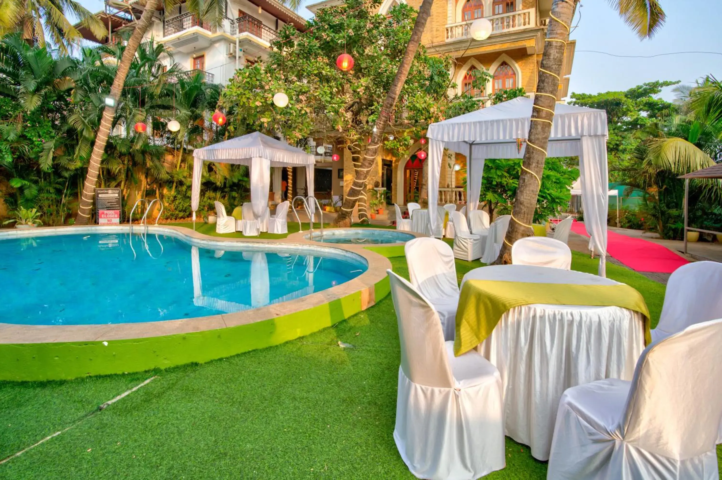 Lounge or bar in Resort Martins Siesta , A Portuguese Heritage Resort in Calangute Lounge or bar in Resort Martins Siesta , A Portuguese Heritage Resort in Calangute