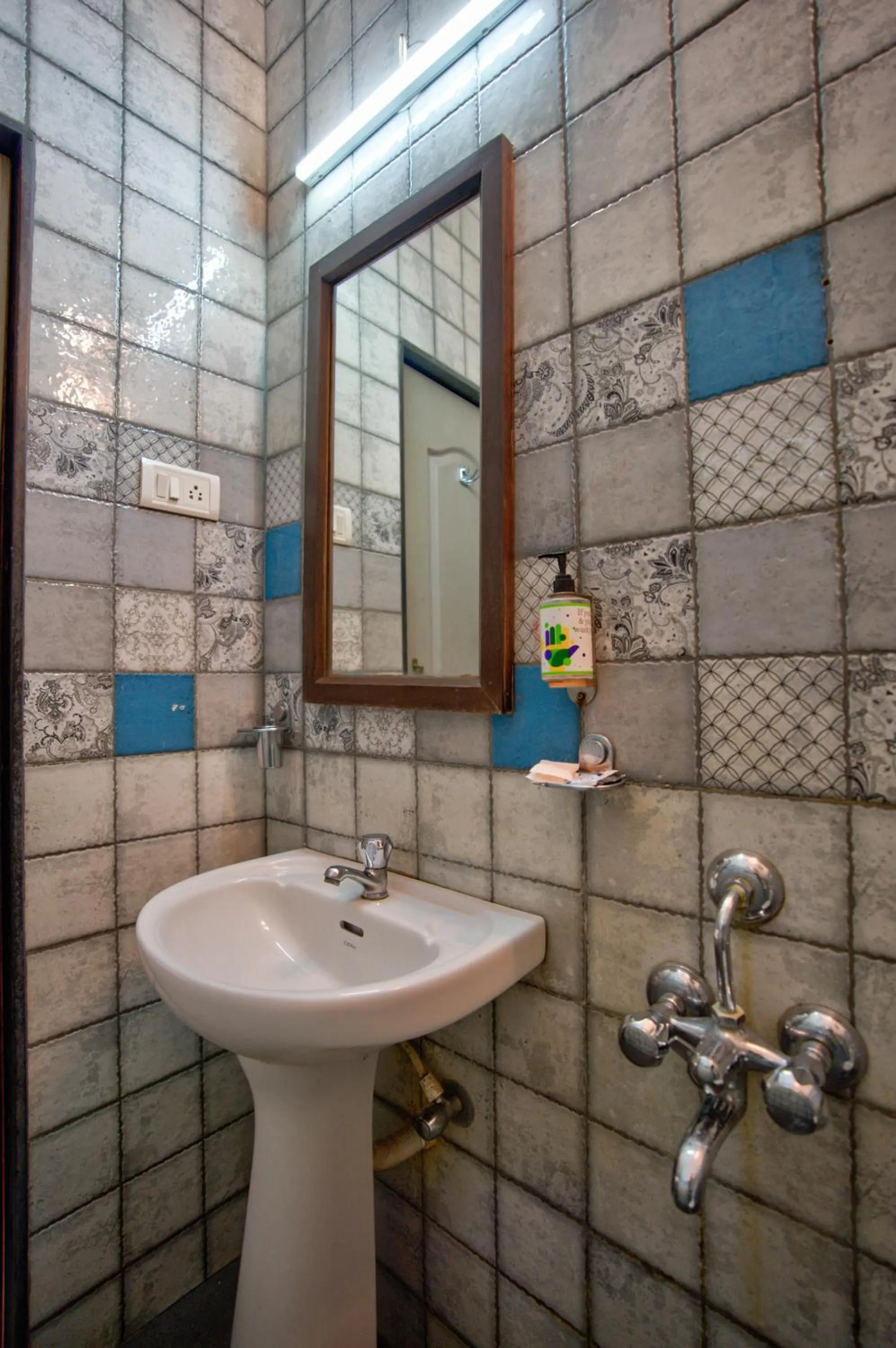 Bathroom in Resort Martins Siesta , A Portuguese Heritage Resort in Calangute