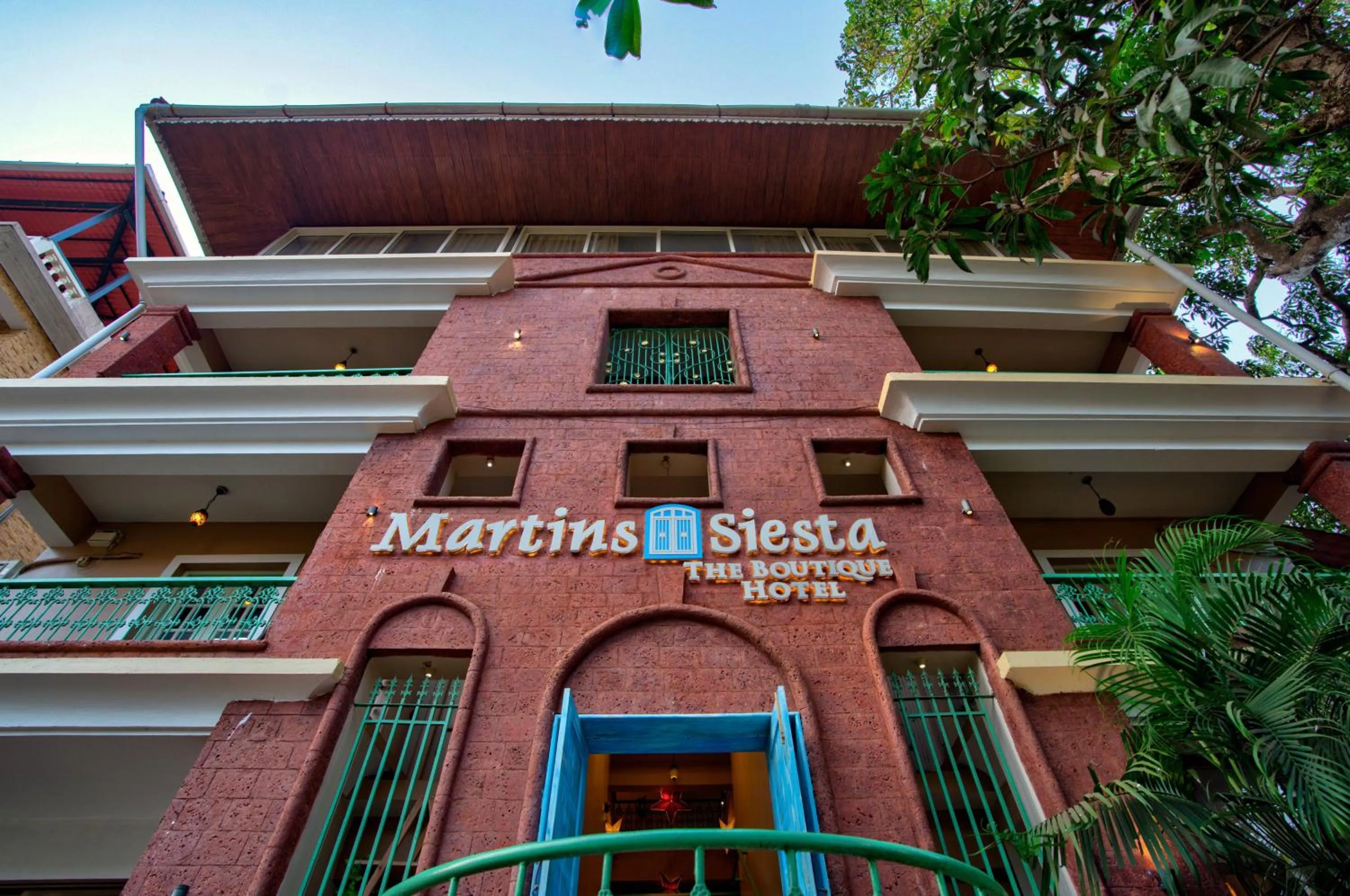 Facade/entrance in Resort Martins Siesta , A Portuguese Heritage Resort in Calangute
