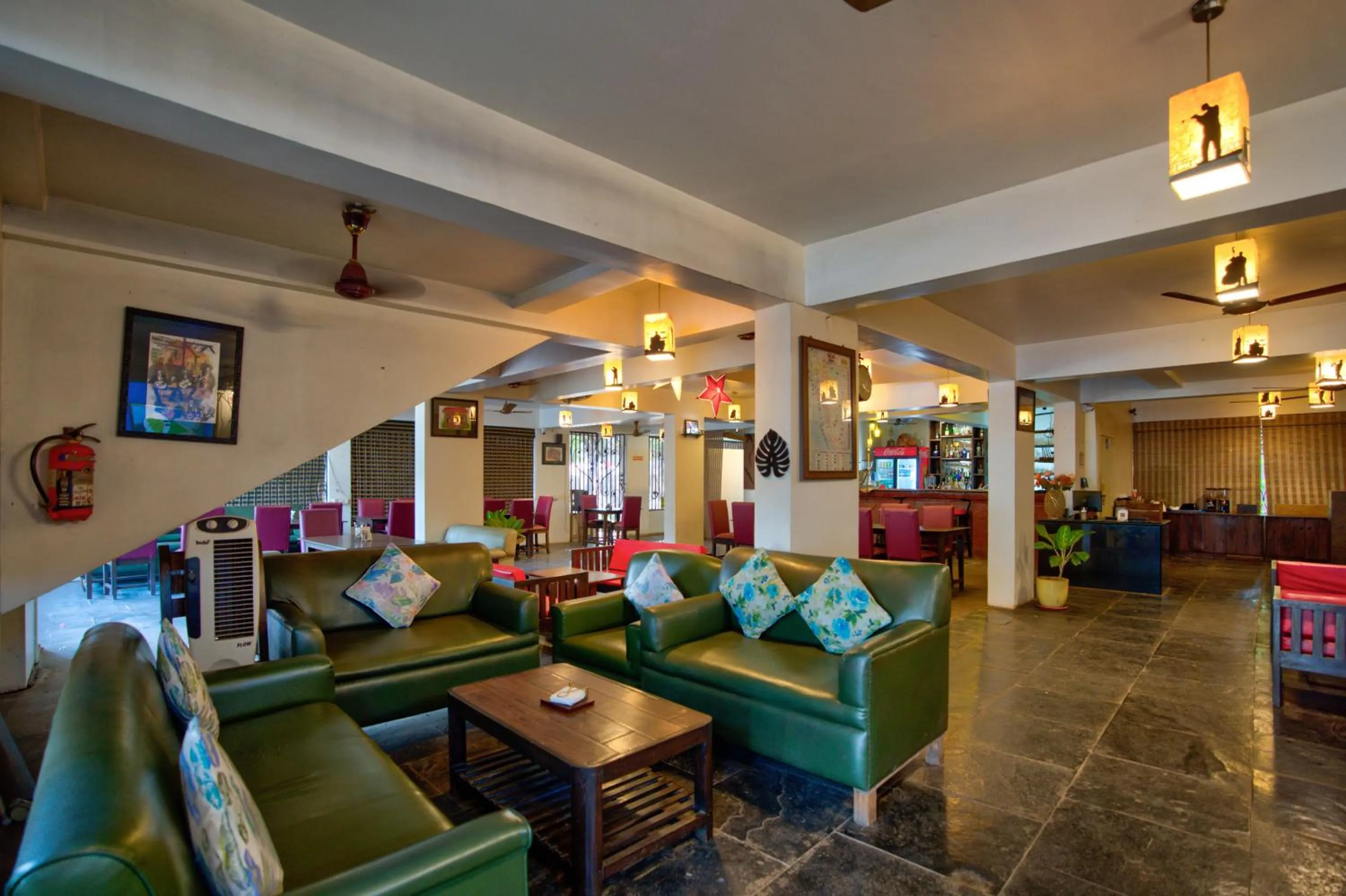 Lobby or reception in Resort Martins Siesta , A Portuguese Heritage Resort in Calangute