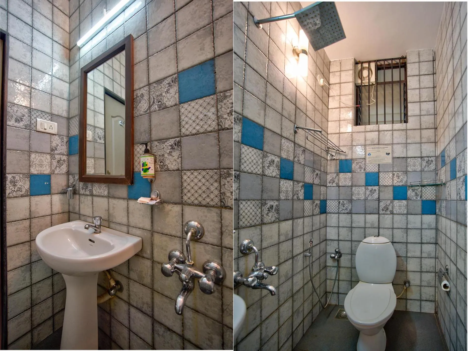 Bathroom in Resort Martins Siesta , A Portuguese Heritage Resort in Calangute