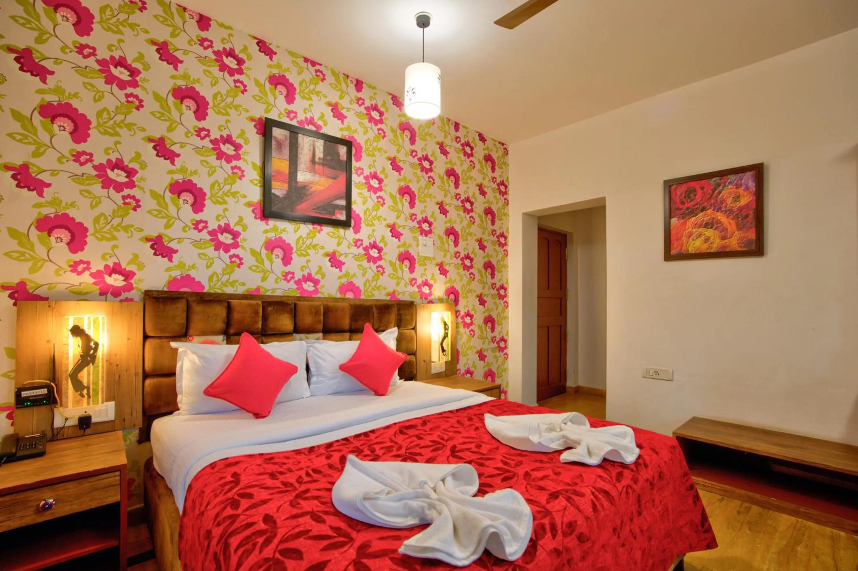 Bed in Resort Martins Siesta , A Portuguese Heritage Resort in Calangute