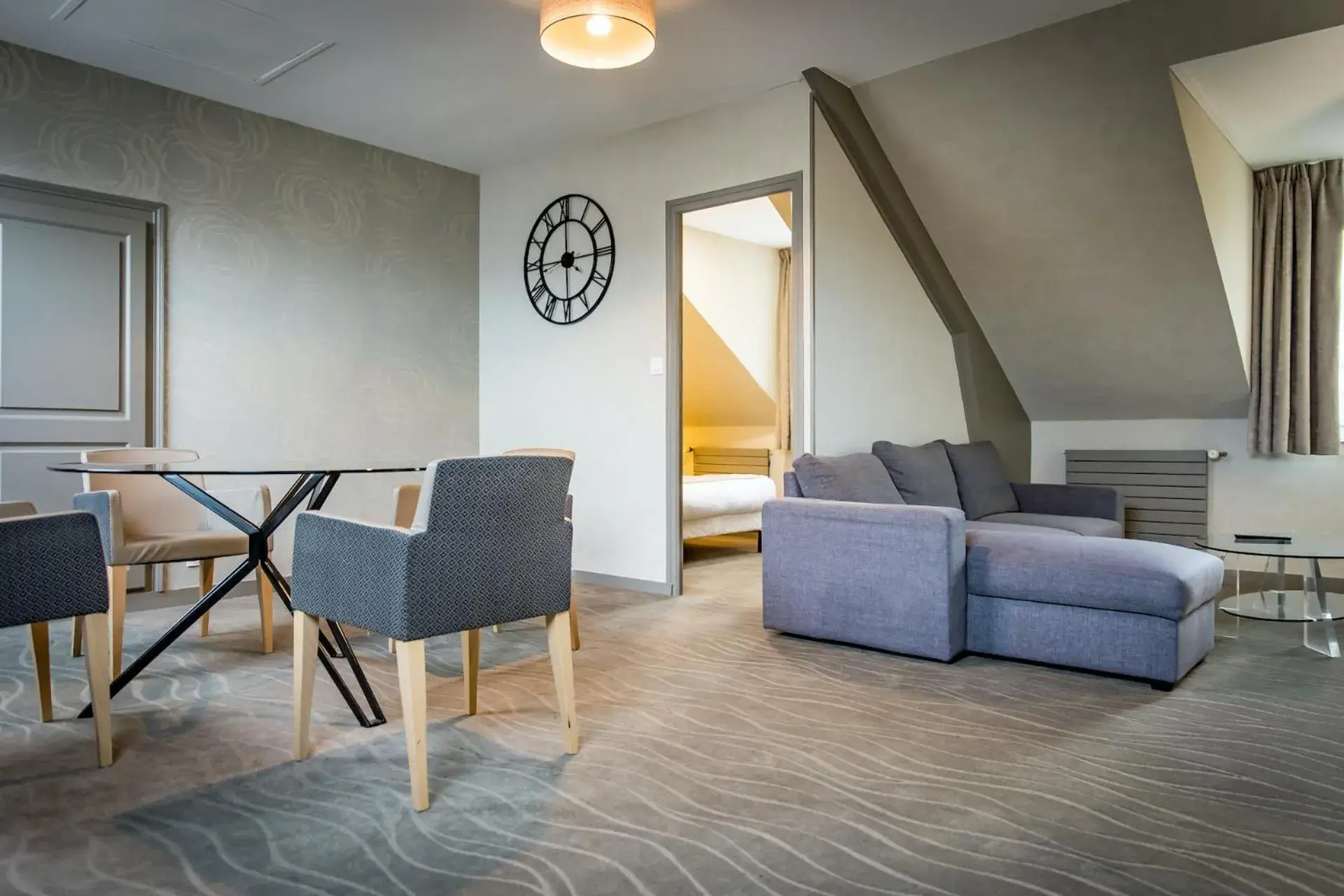 Two-Bedroom Apartment in Hôtel De Brunville & Spa Two-Bedroom Apartment in Hôtel De Brunville & Spa