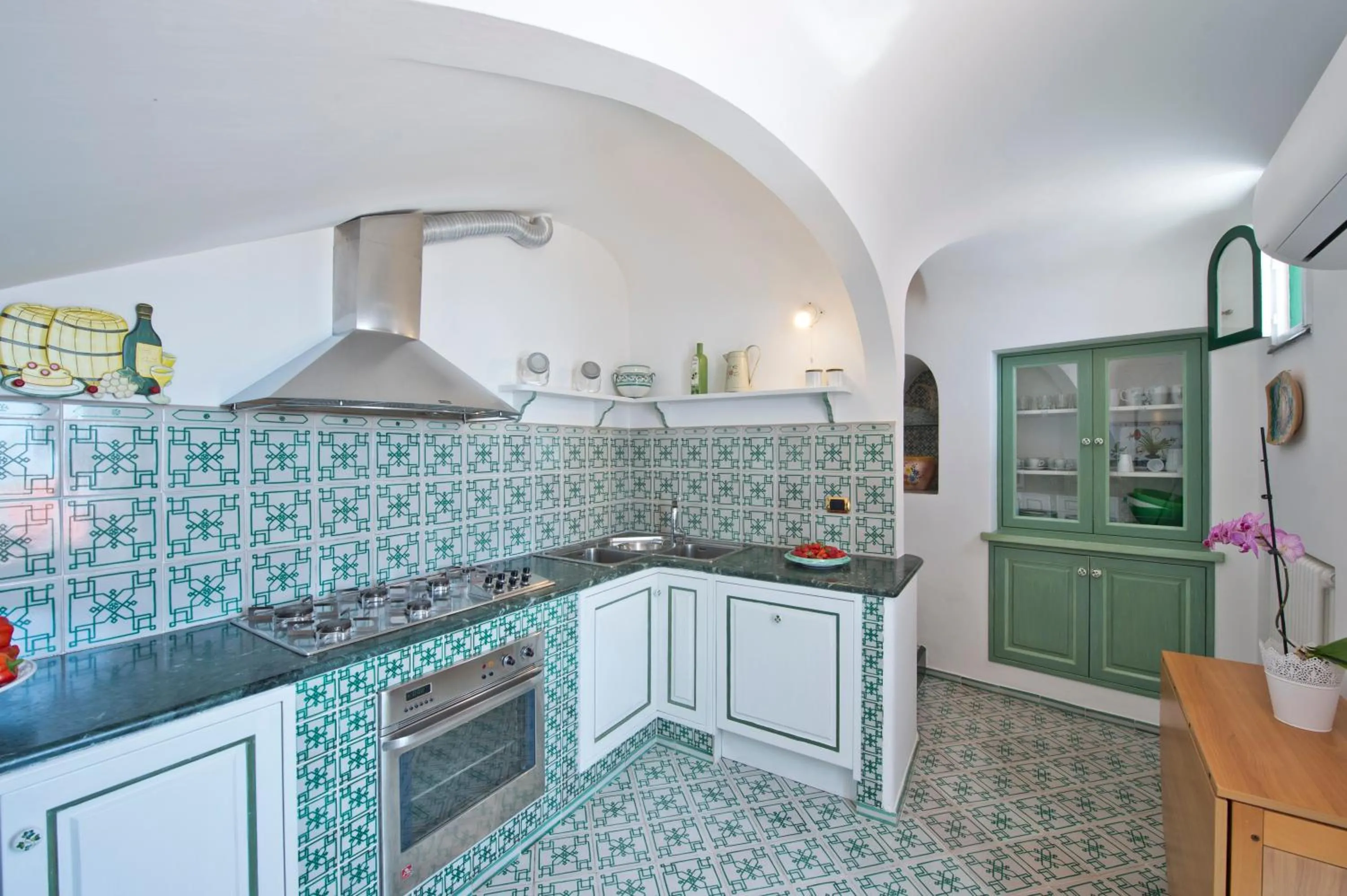 Kitchen or kitchenette in Palazzo Rocco Villa Sunshining in Love