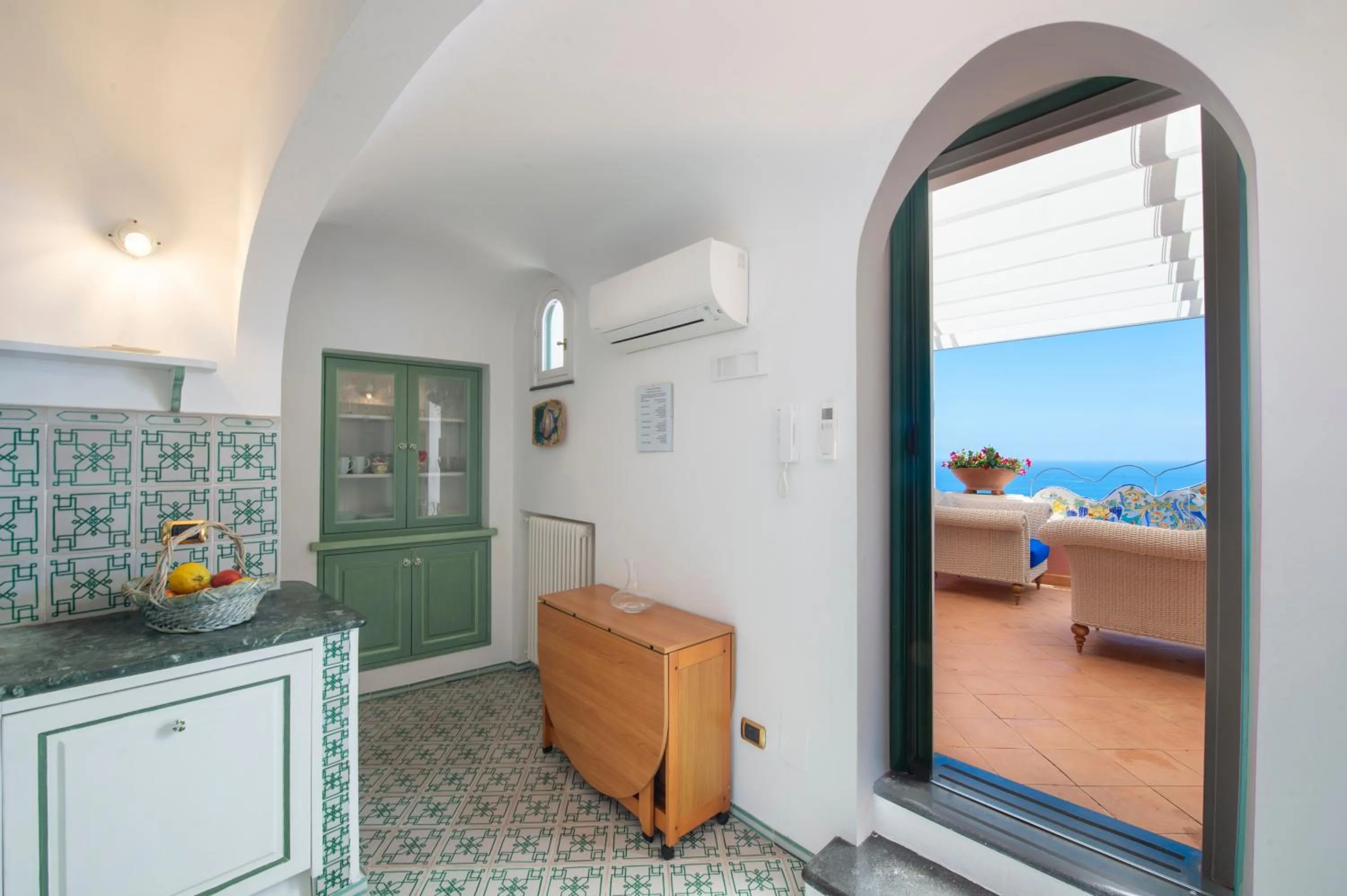 Bed in Palazzo Rocco Villa Sunshining in Love
