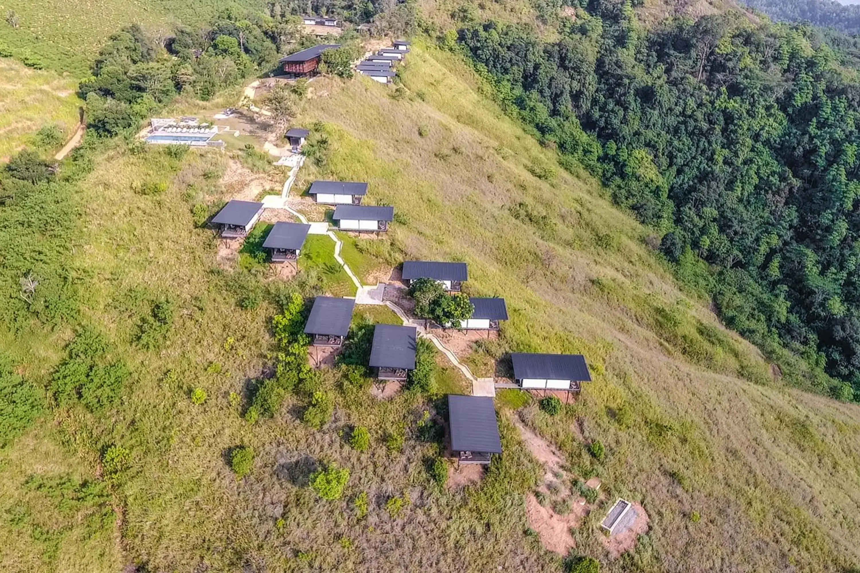 Bird's eye view in Santani Wellness Kandy Bird's eye view in Santani Wellness Kandy