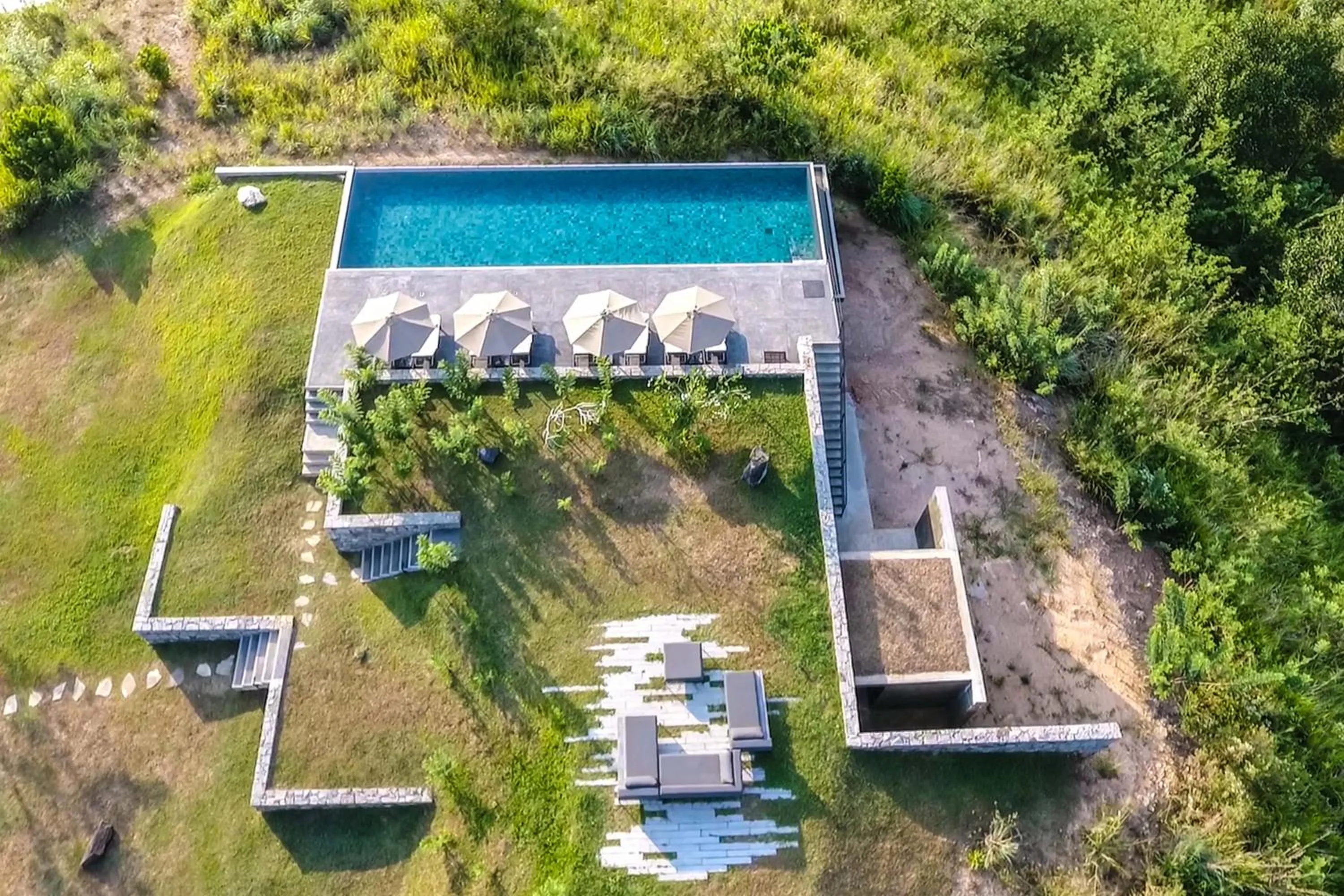 Pool view in Santani Wellness Kandy