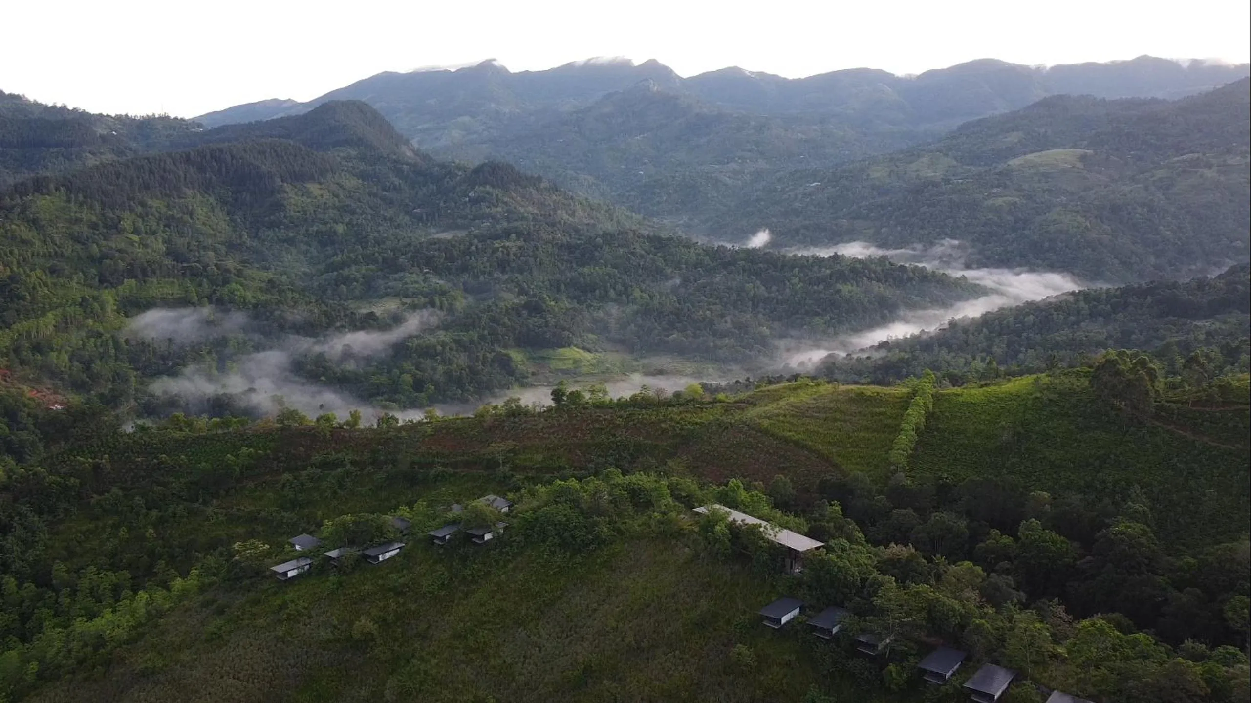 Bird's eye view in Santani Wellness Kandy