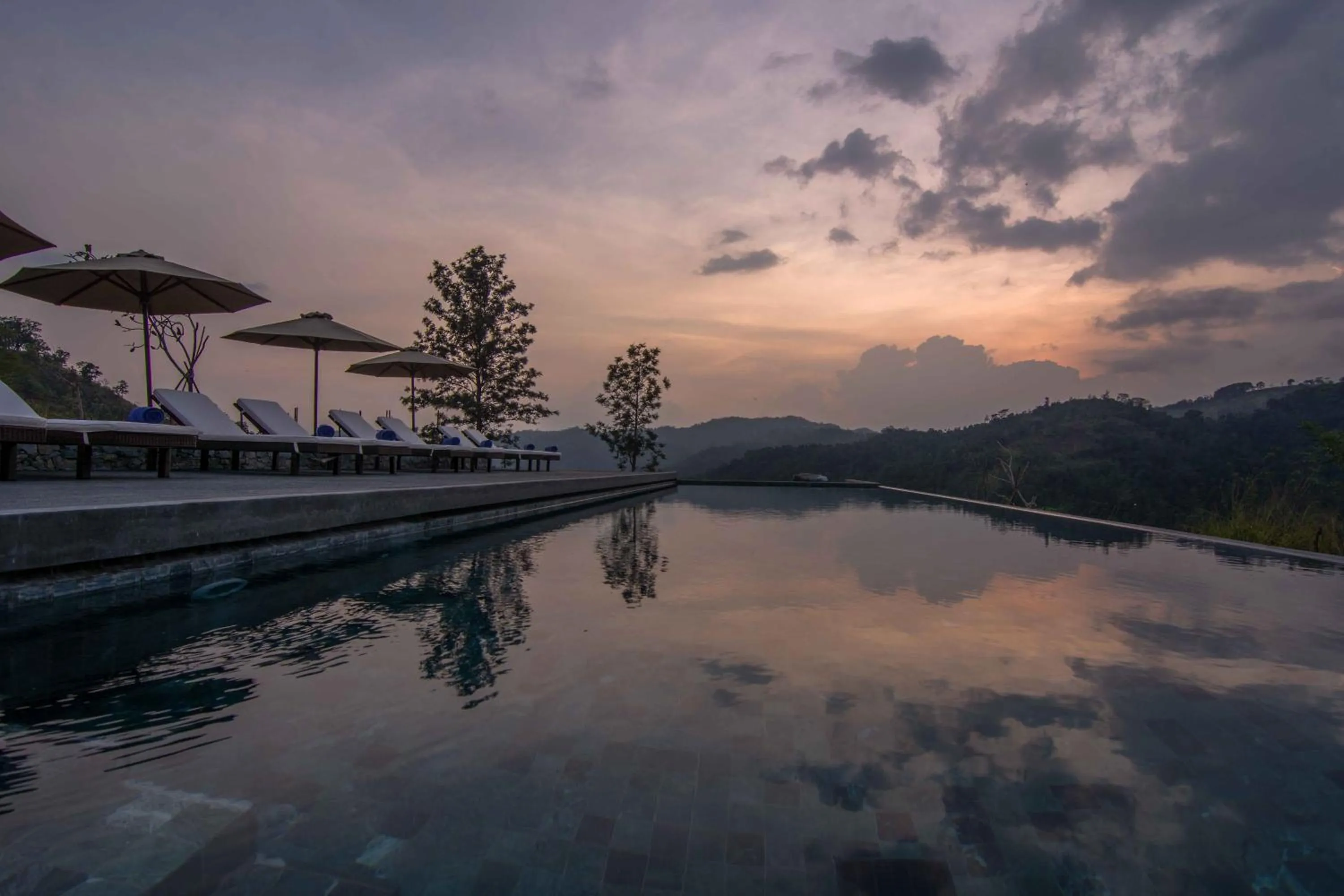 Pool view in Santani Wellness Kandy