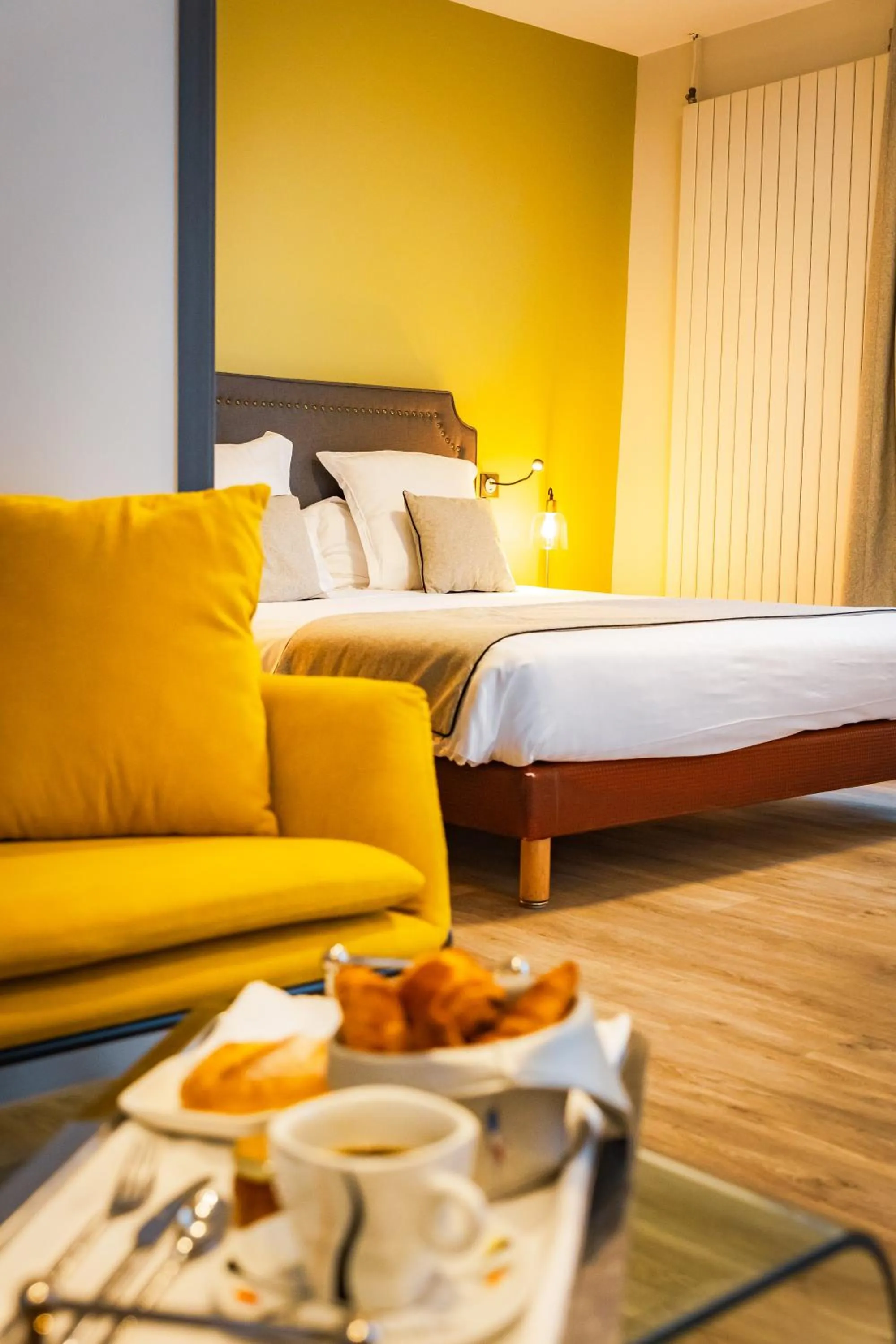 Bedroom, Bed in Grand Hôtel du Luxembourg & Spa