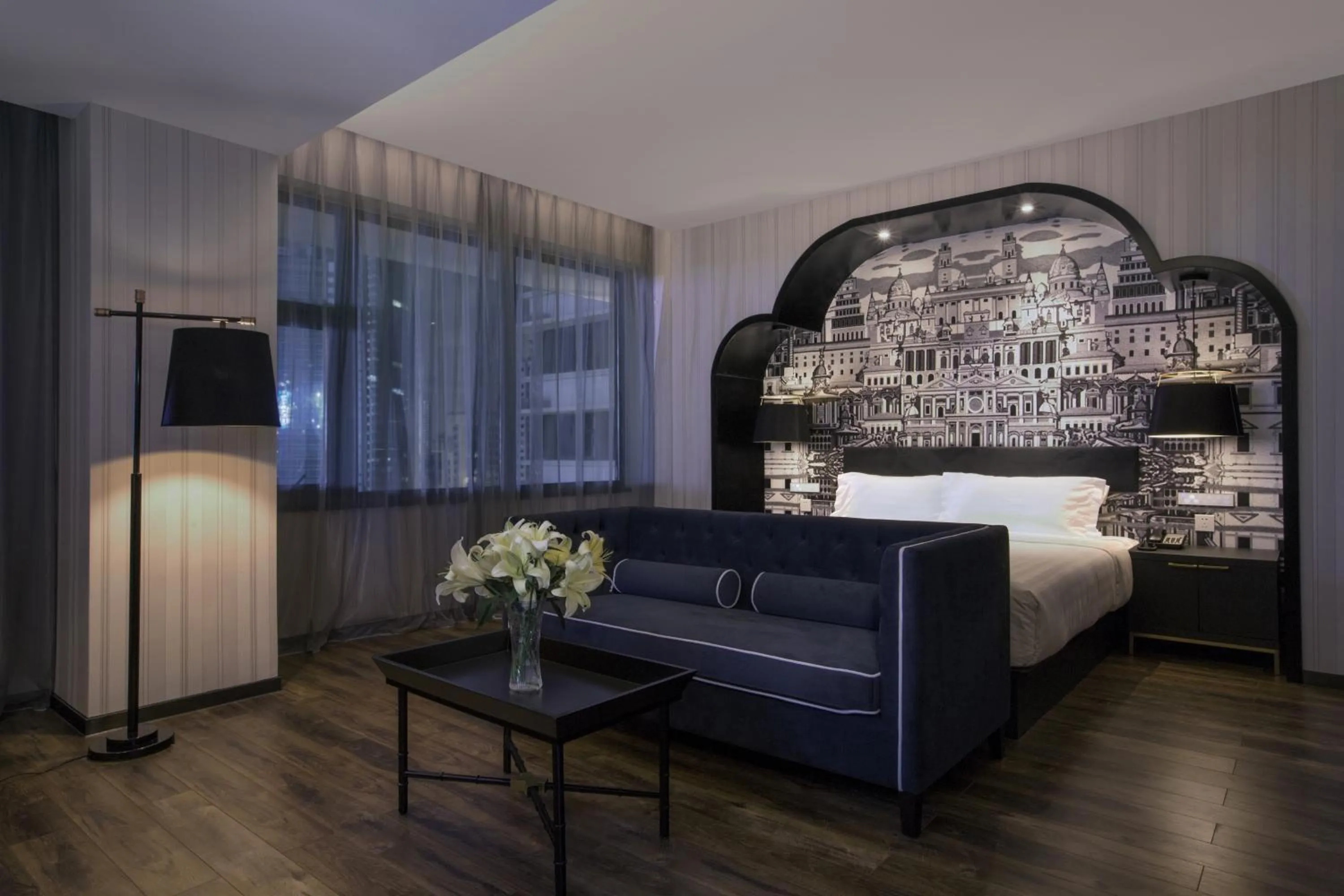 Decorative detail in Crystal Orange Hotel Guangzhou Taojin Branch