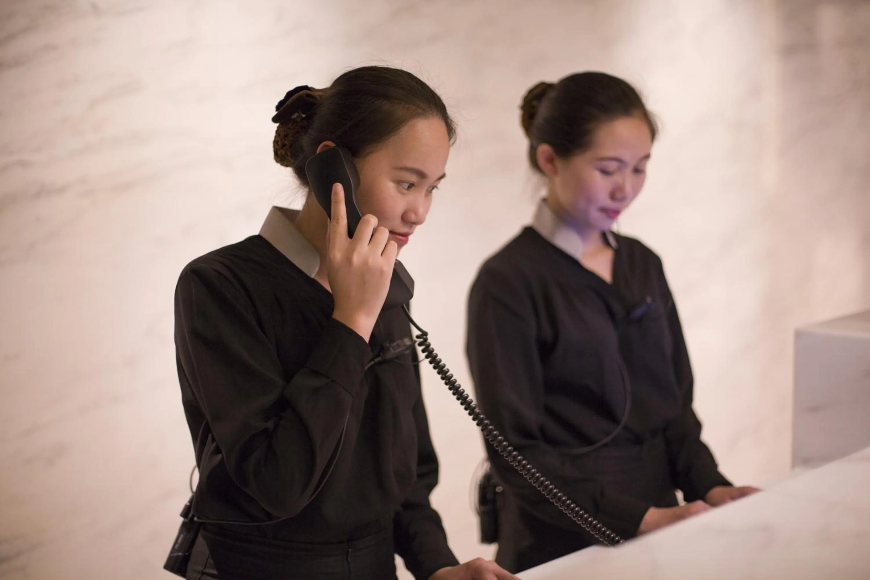 Staff in Crystal Orange Hotel Guangzhou Taojin Branch