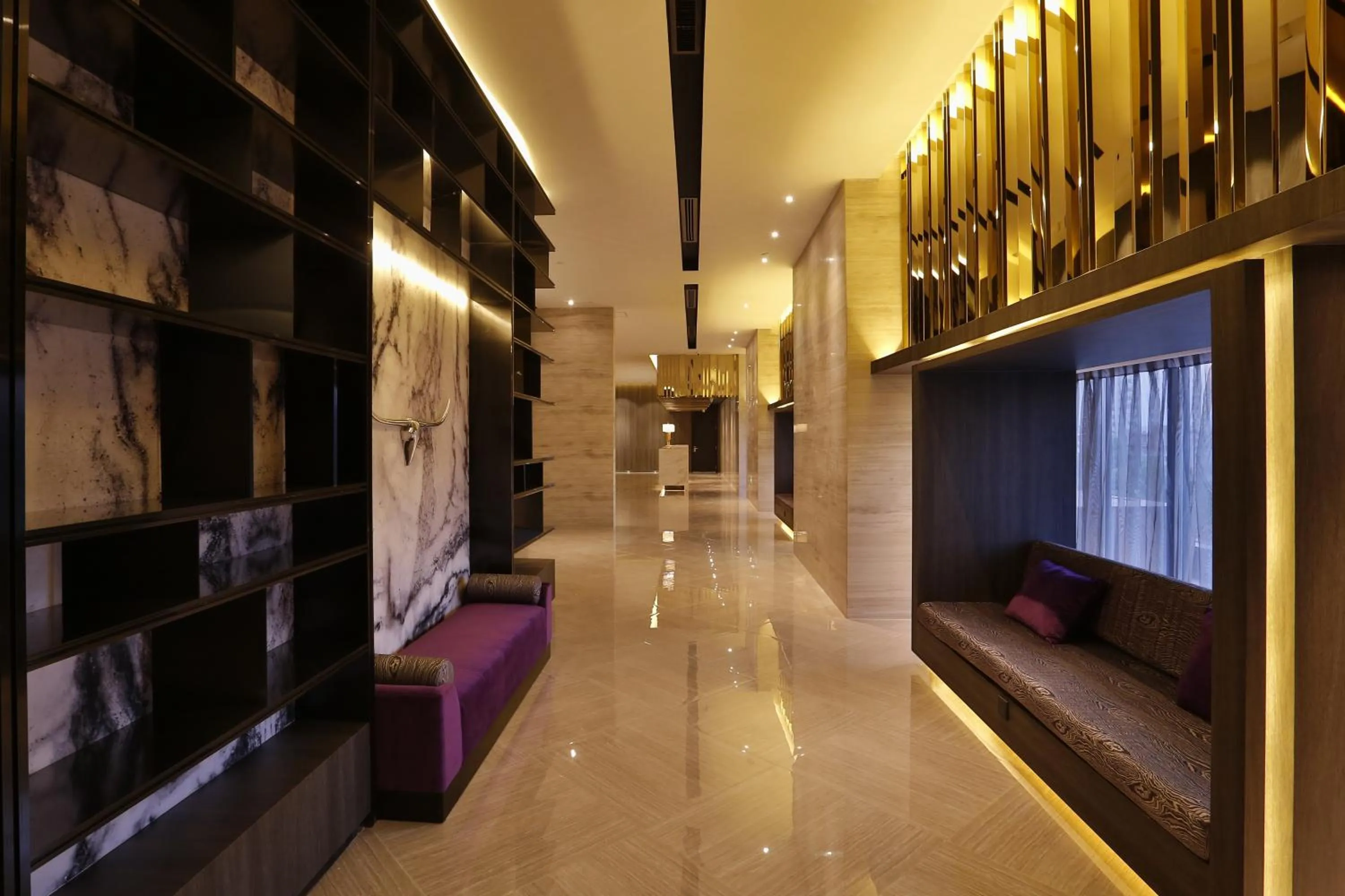 Lounge or bar in Crystal Orange Hotel Guangzhou Taojin Branch