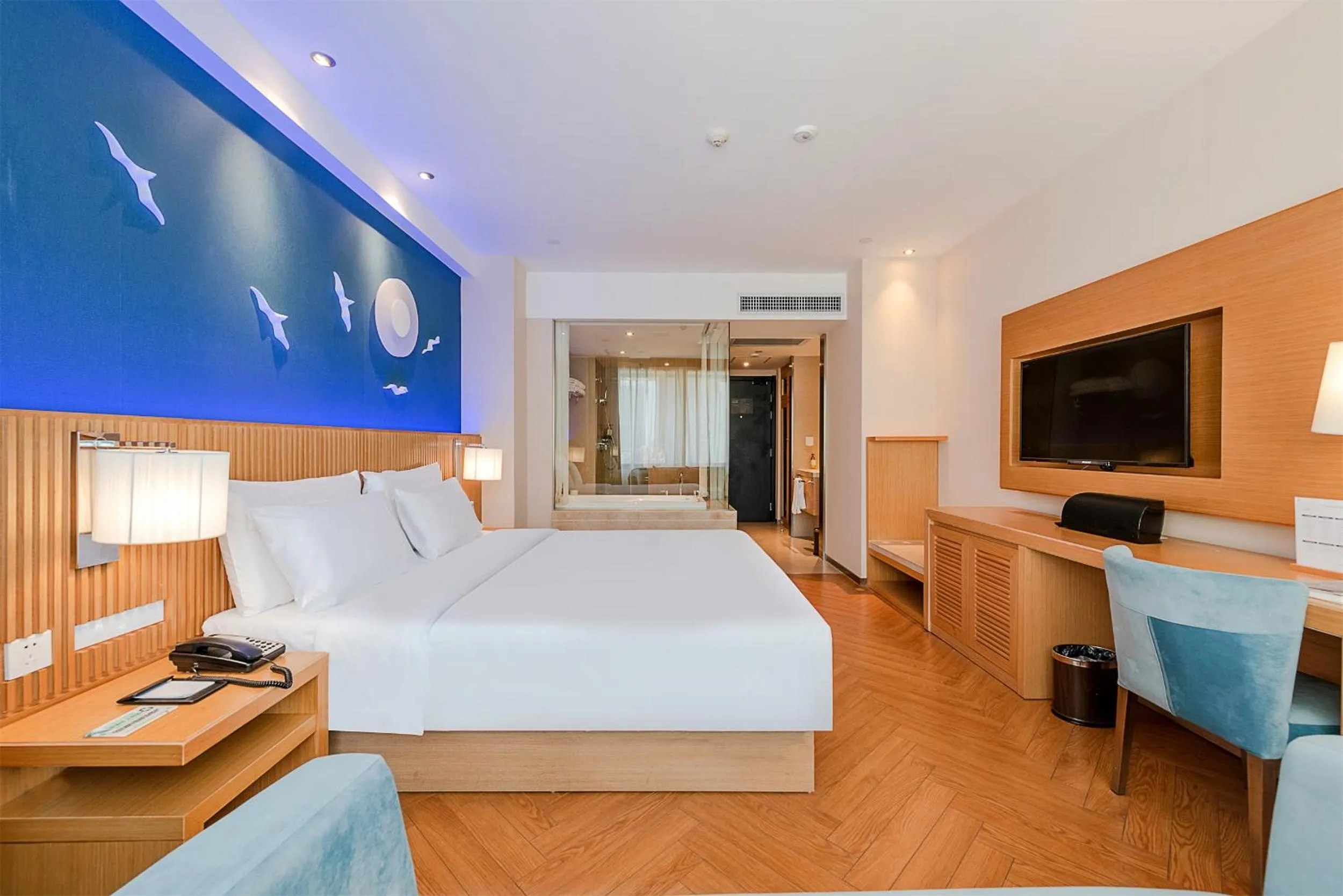 Bedroom in Crystal Orange Hotel Guangzhou Taojin Branch