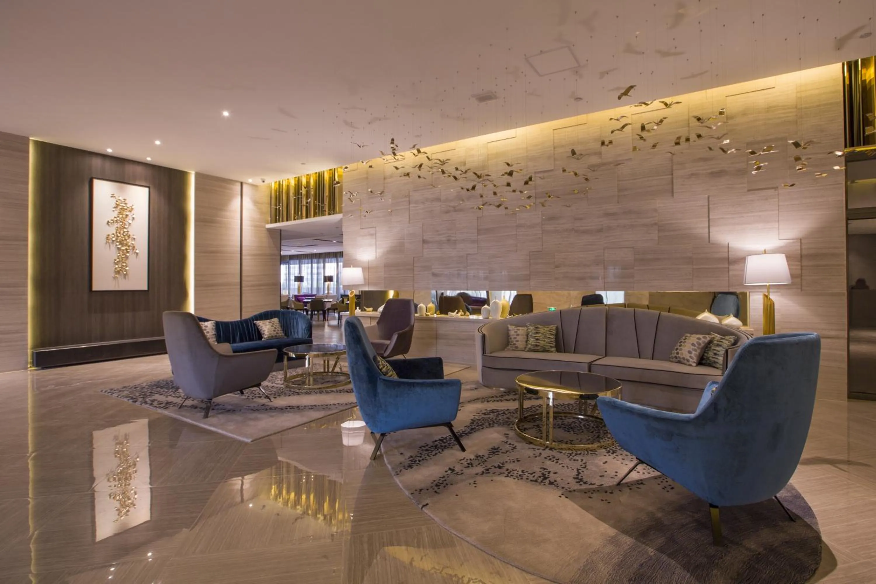 Lounge or bar in Crystal Orange Hotel Guangzhou Taojin Branch