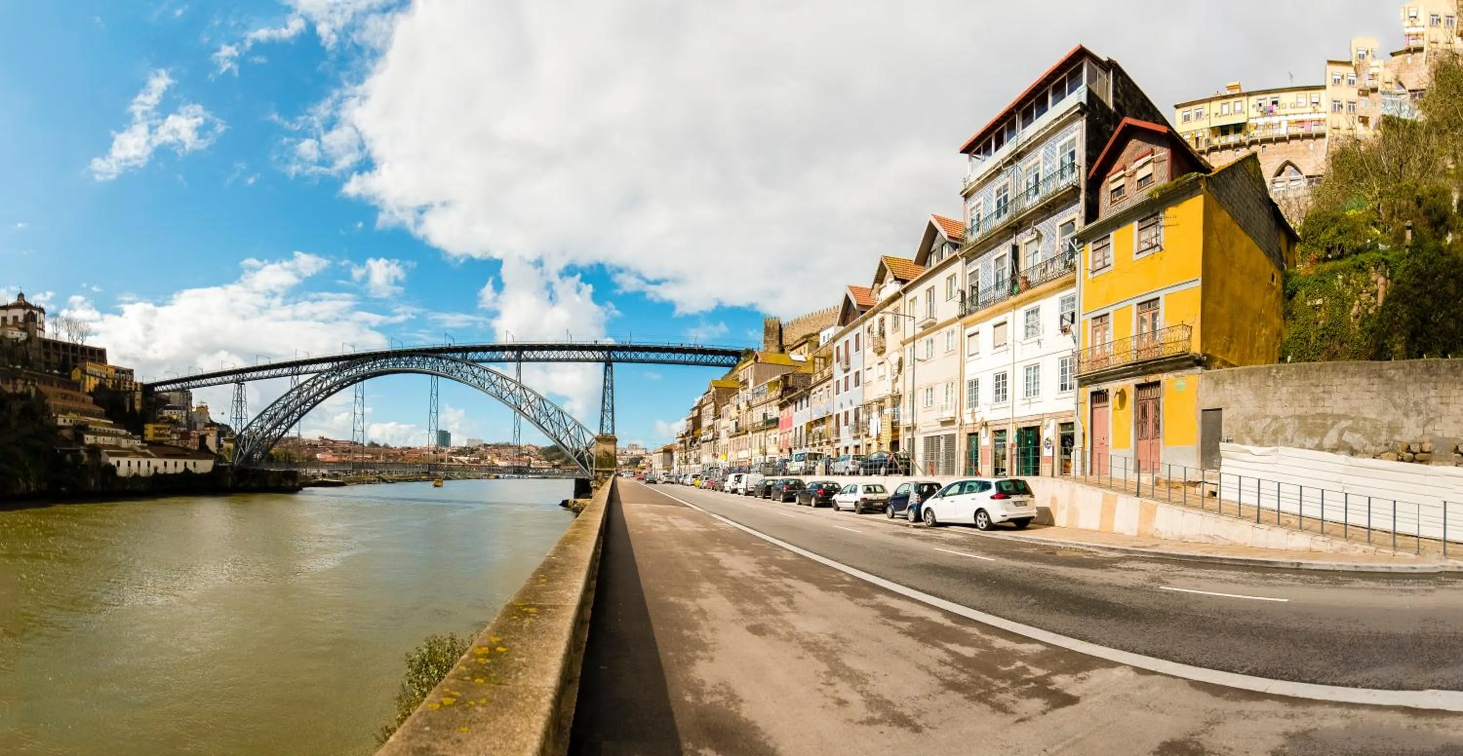 River view in Oporto Trendy River