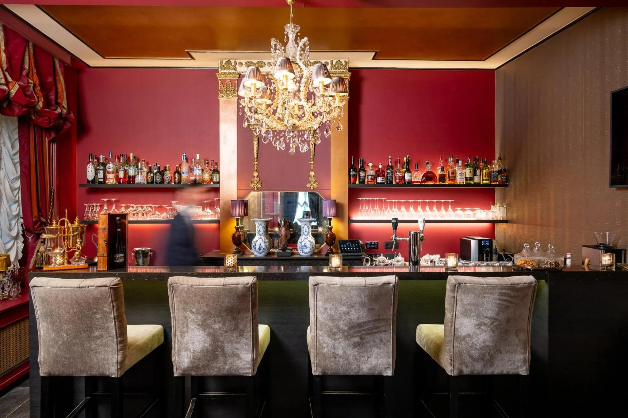 Lounge or bar in Boutique Hotel De Castillion