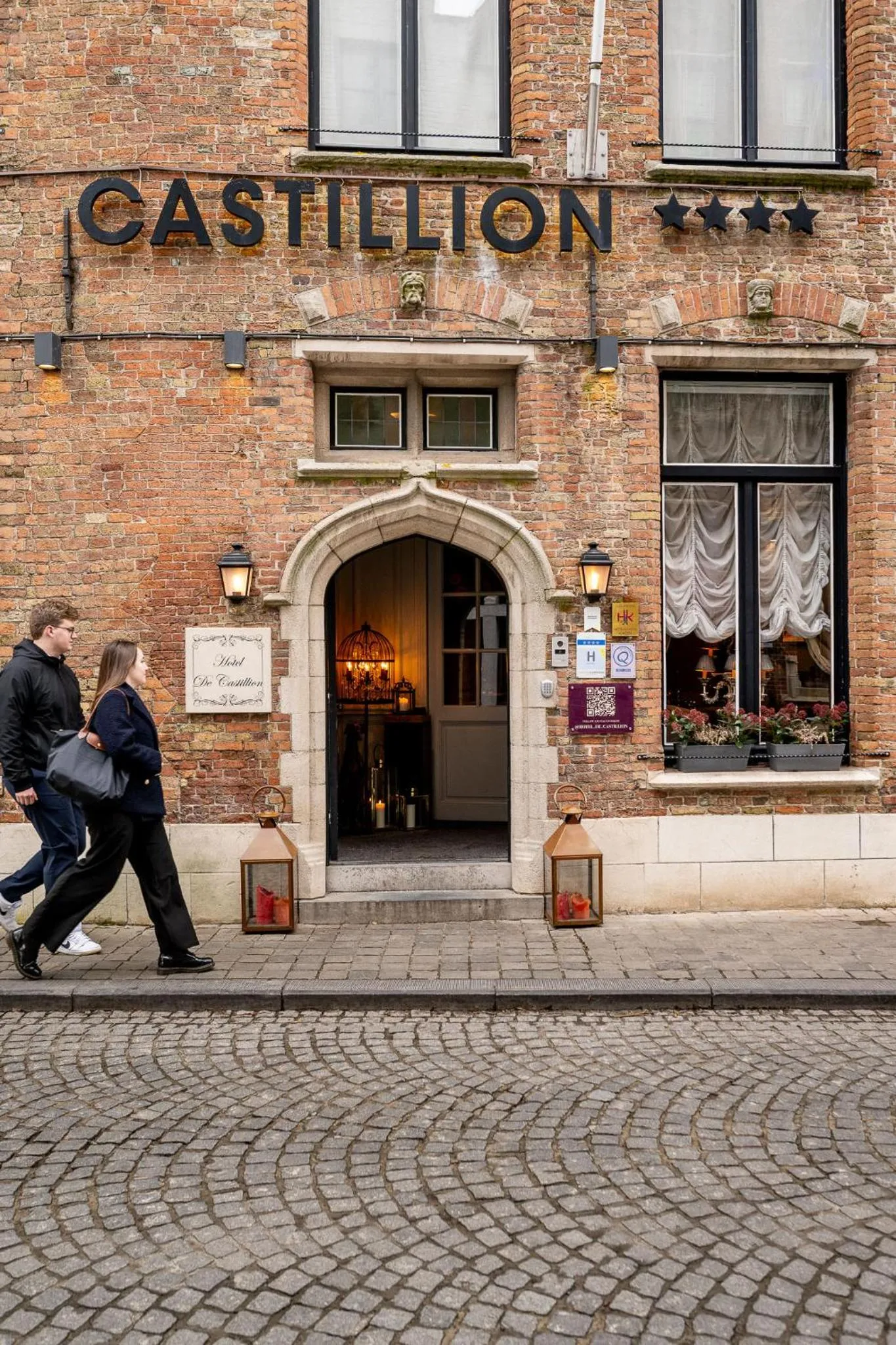 Facade/entrance in Boutique Hotel De Castillion
