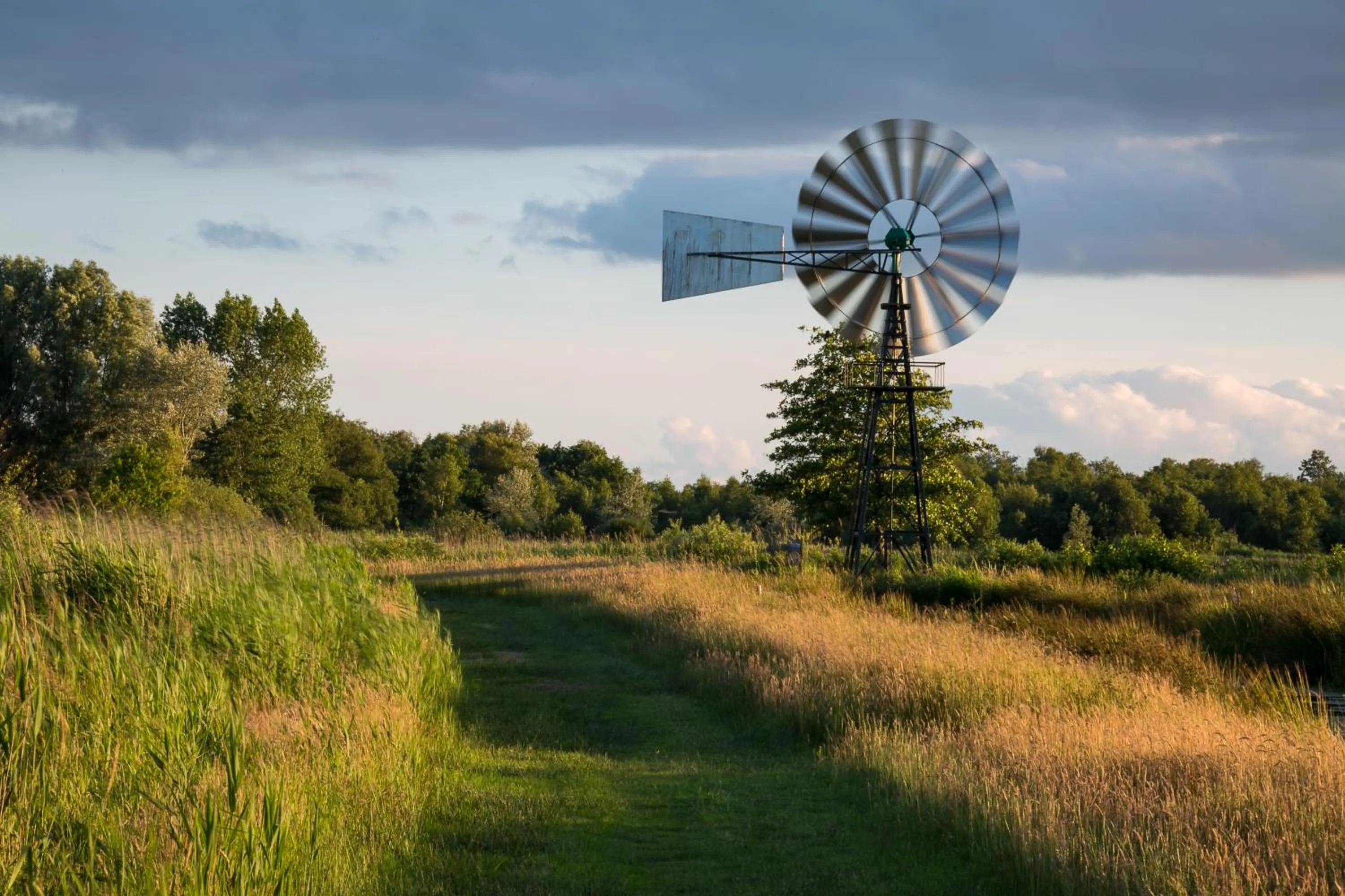 Natural landscape in Woonboot Sweltsje