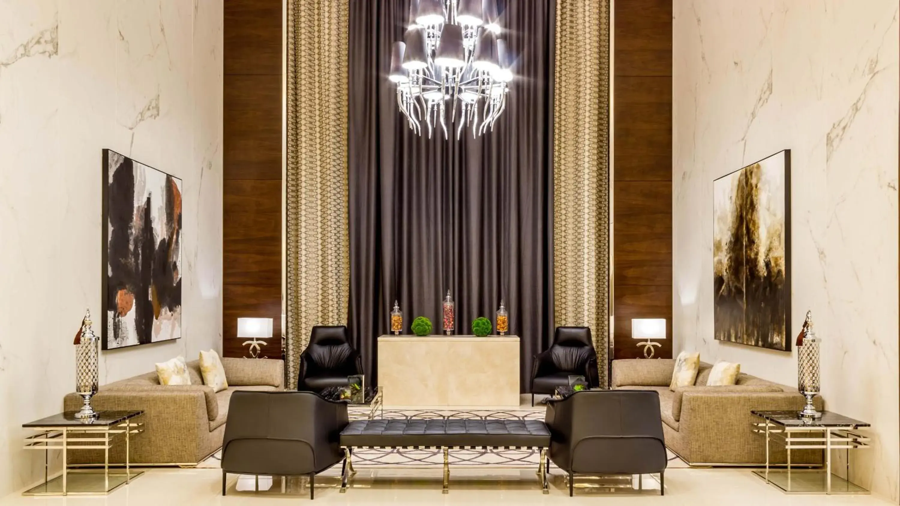 Lobby or reception in M Hotel Makkah by Millennium Lobby or reception in M Hotel Makkah by Millennium