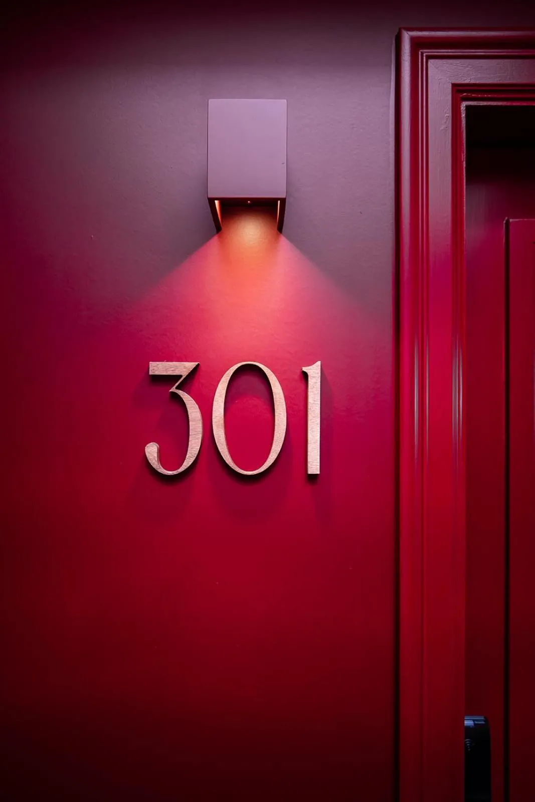 Property building in Hotel Rose Red