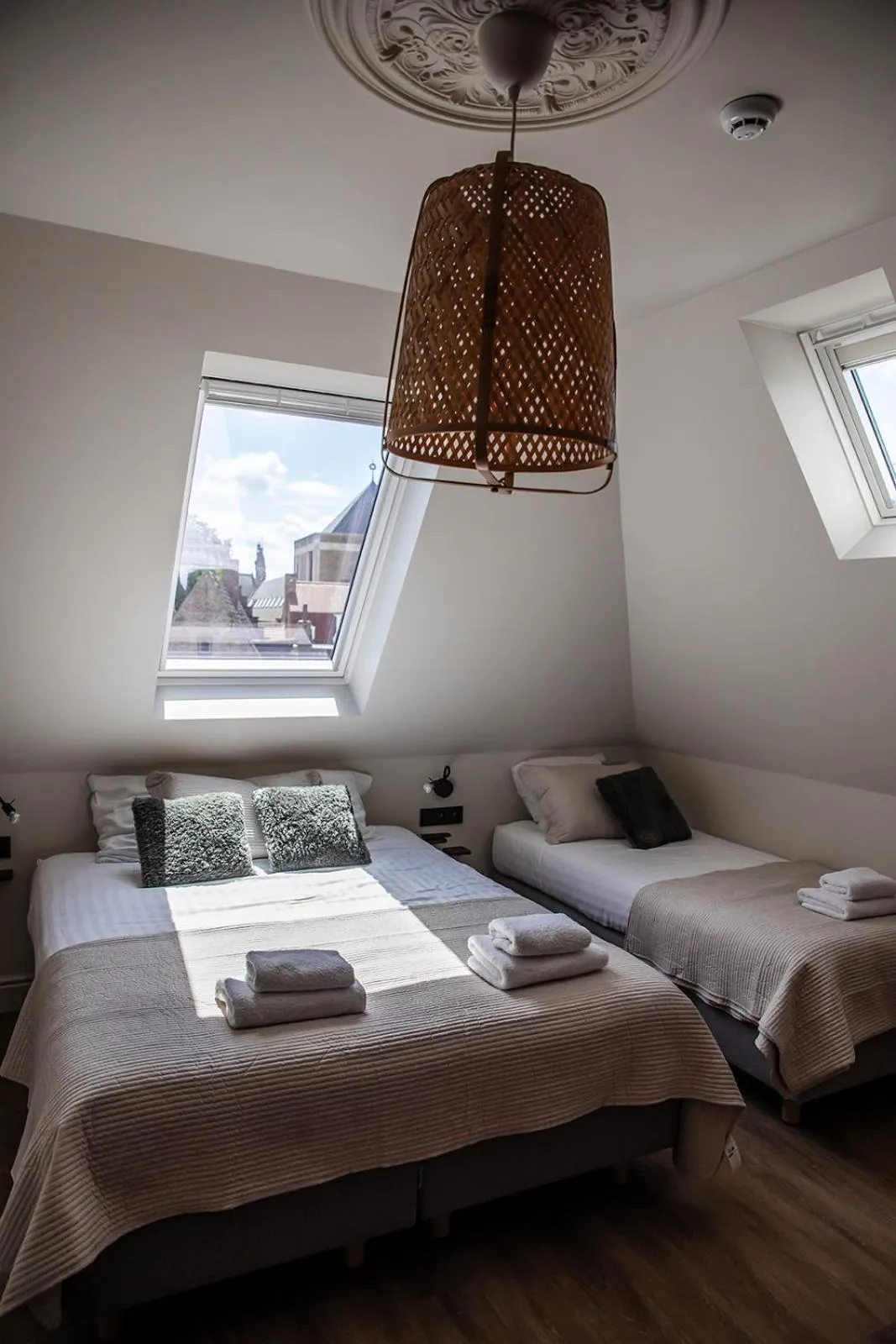 Bedroom, Bed in Hotel Rose Red