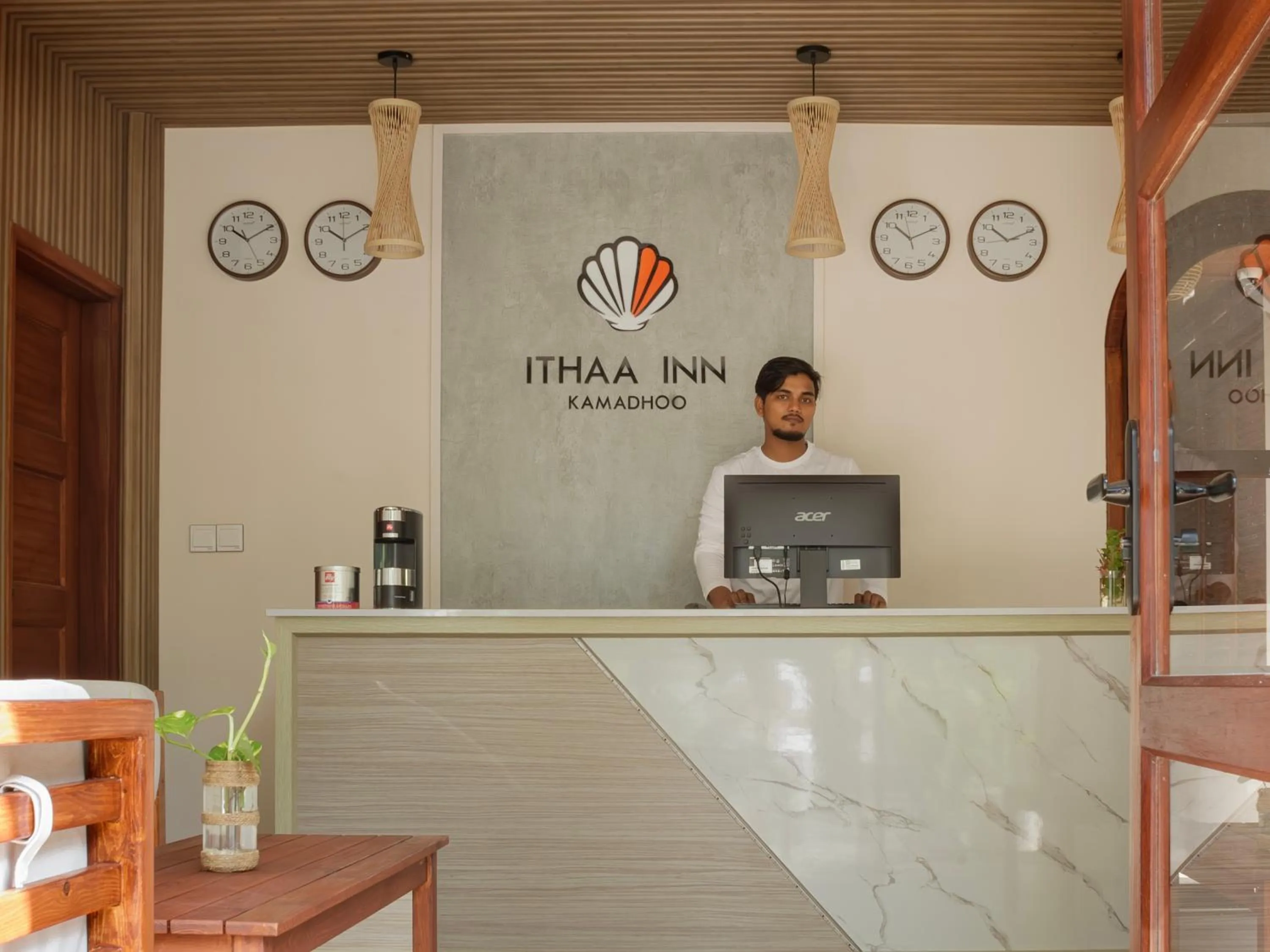 Lobby or reception in Ithaa Inn Kamadhoo