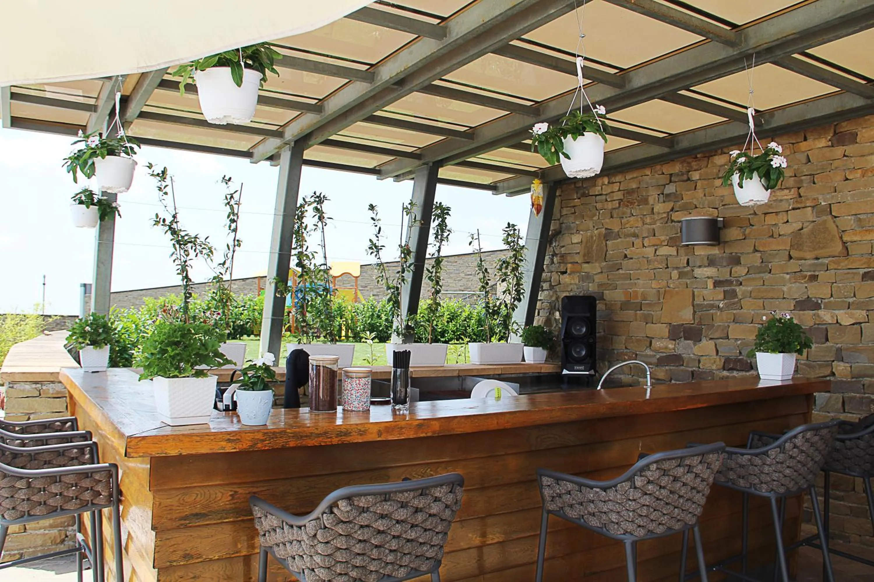 Lounge or bar in Hotel Soli Invicto