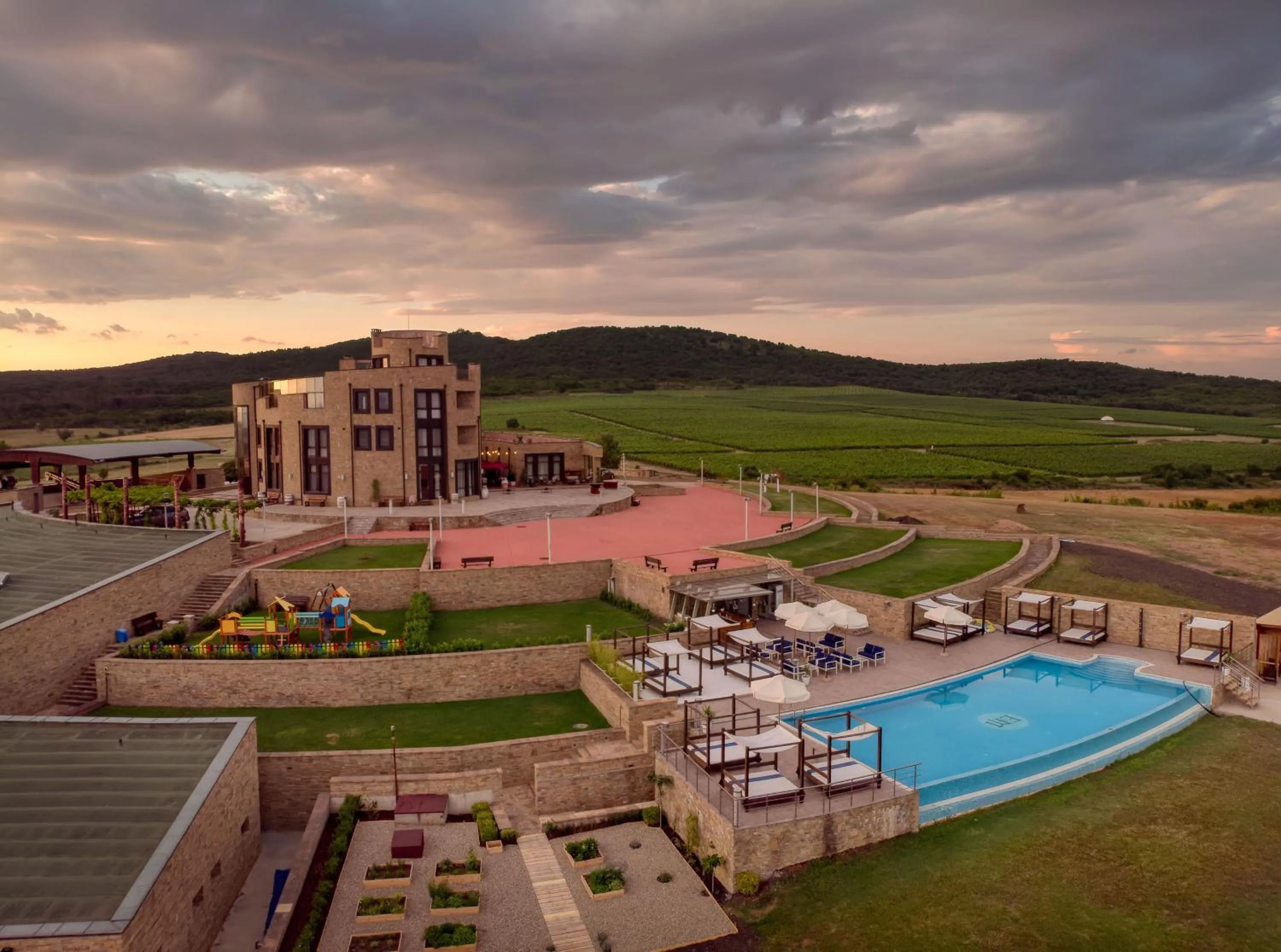 Property building in Hotel Soli Invicto