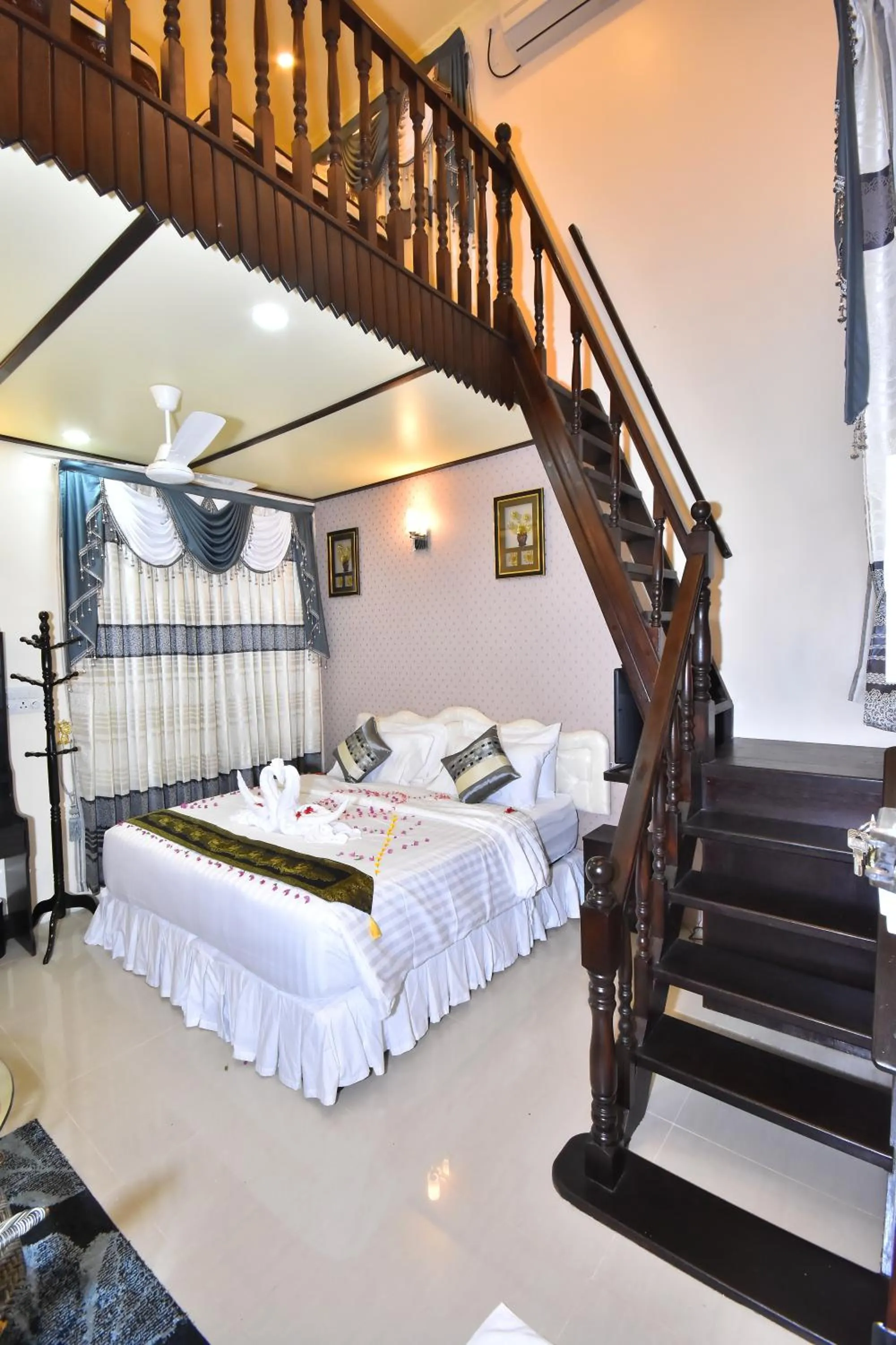 Bed in Holiday Haven Ukulhas