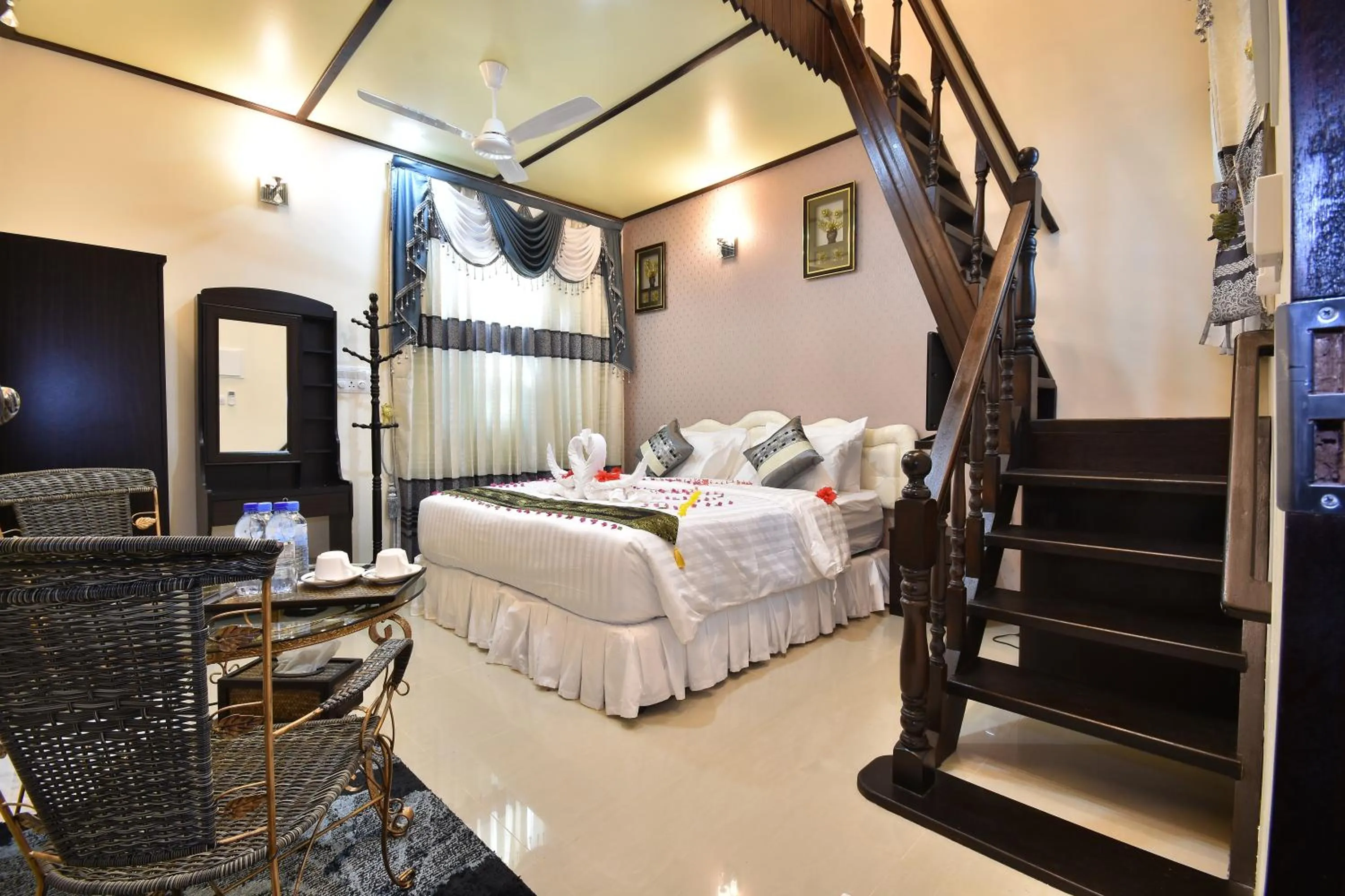 Bed in Holiday Haven Ukulhas