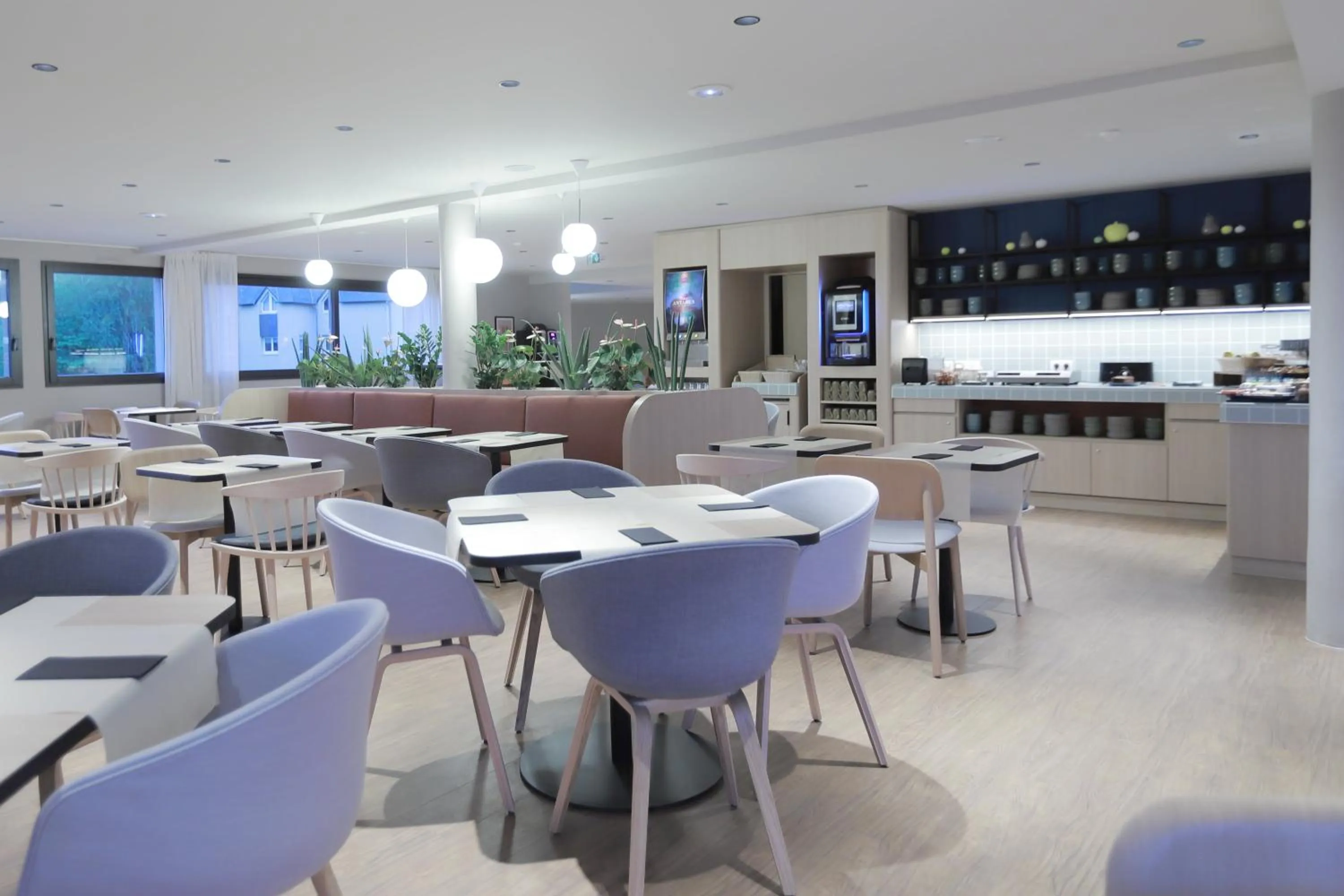 Breakfast in Hôtel Antares & Spa