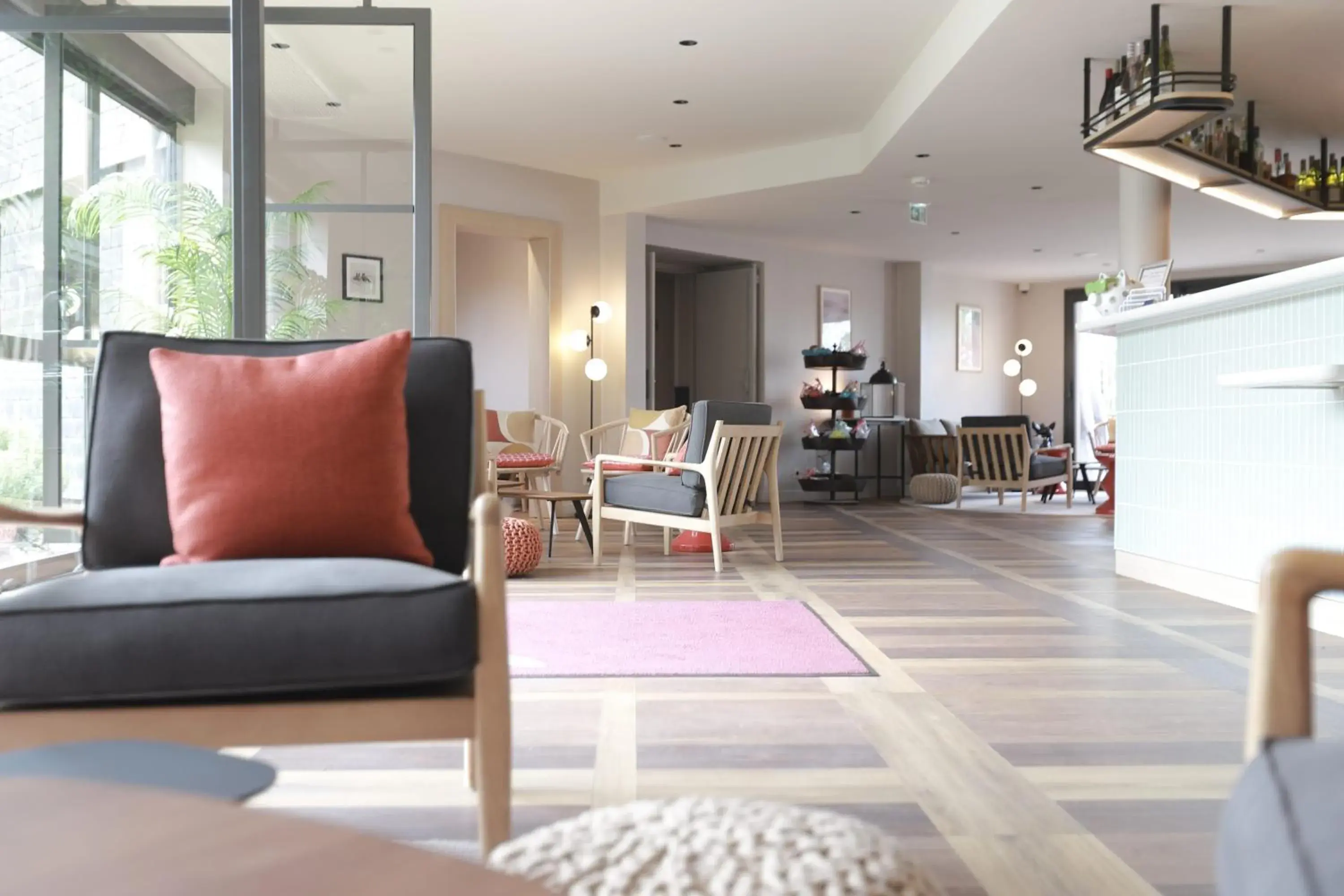 Lobby or reception in Hôtel Antares & Spa Lobby or reception in Hôtel Antares & Spa