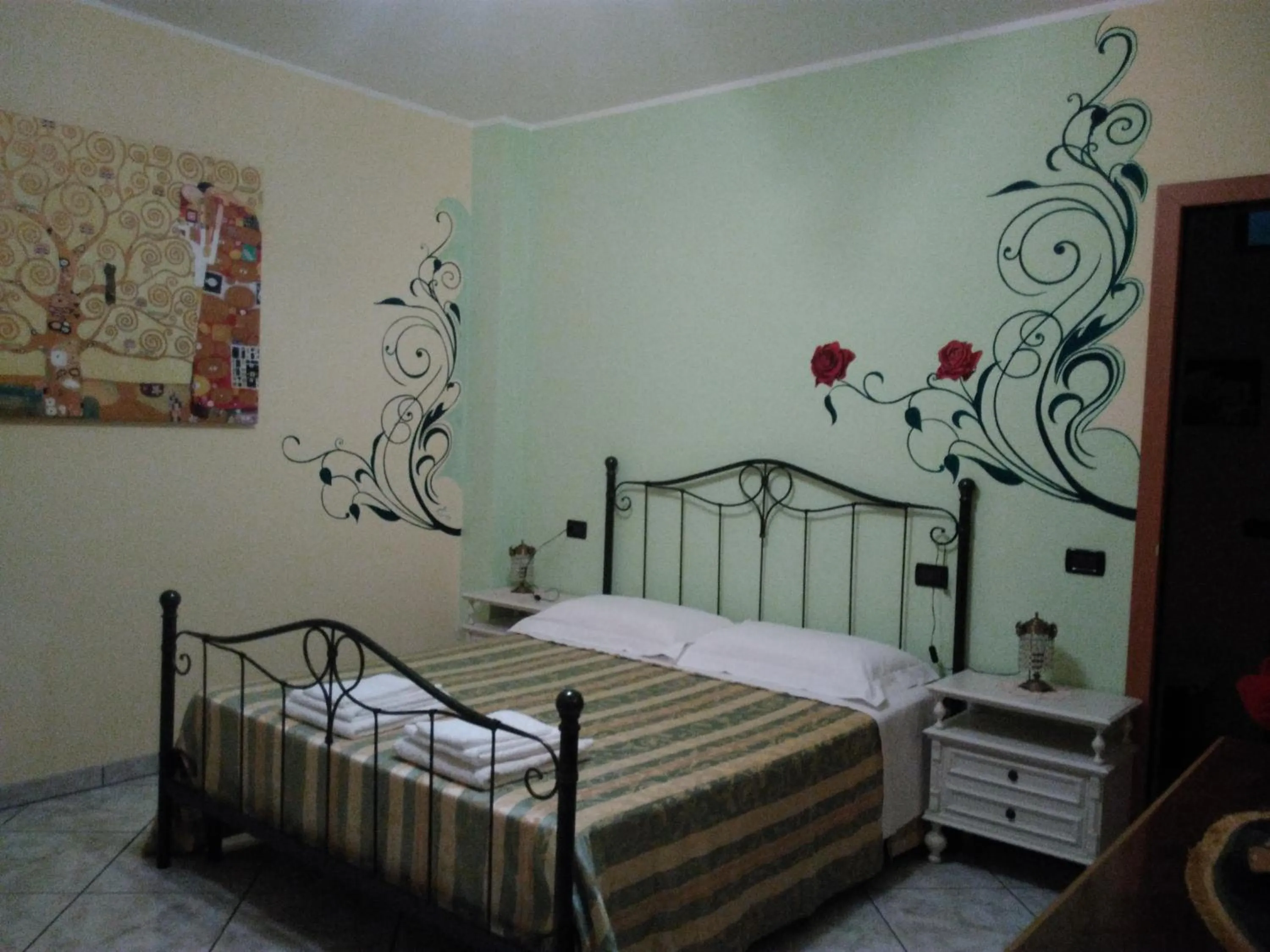 Bed in B&B Villa Ciccone