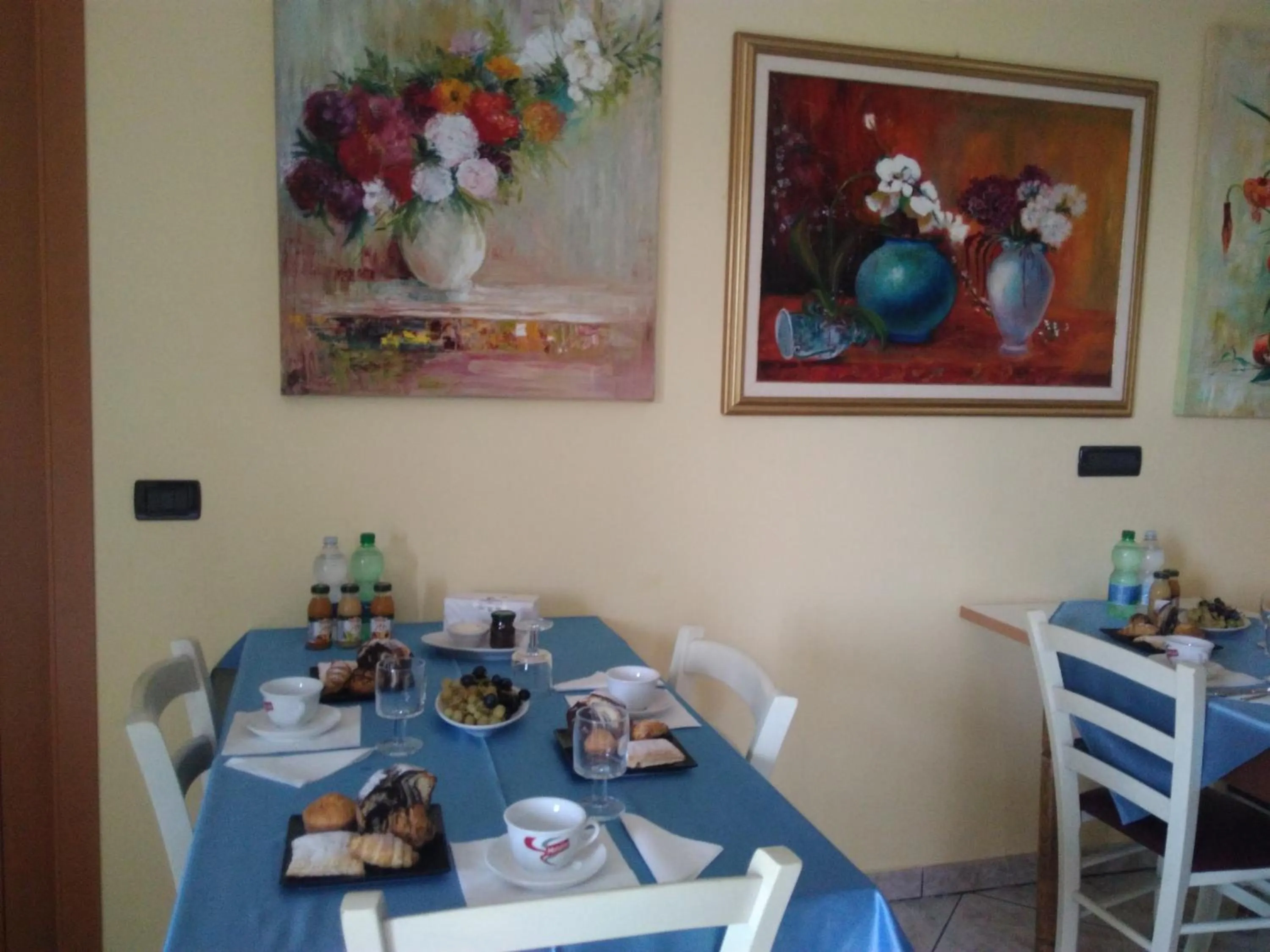 Food and drinks in B&B Villa Ciccone