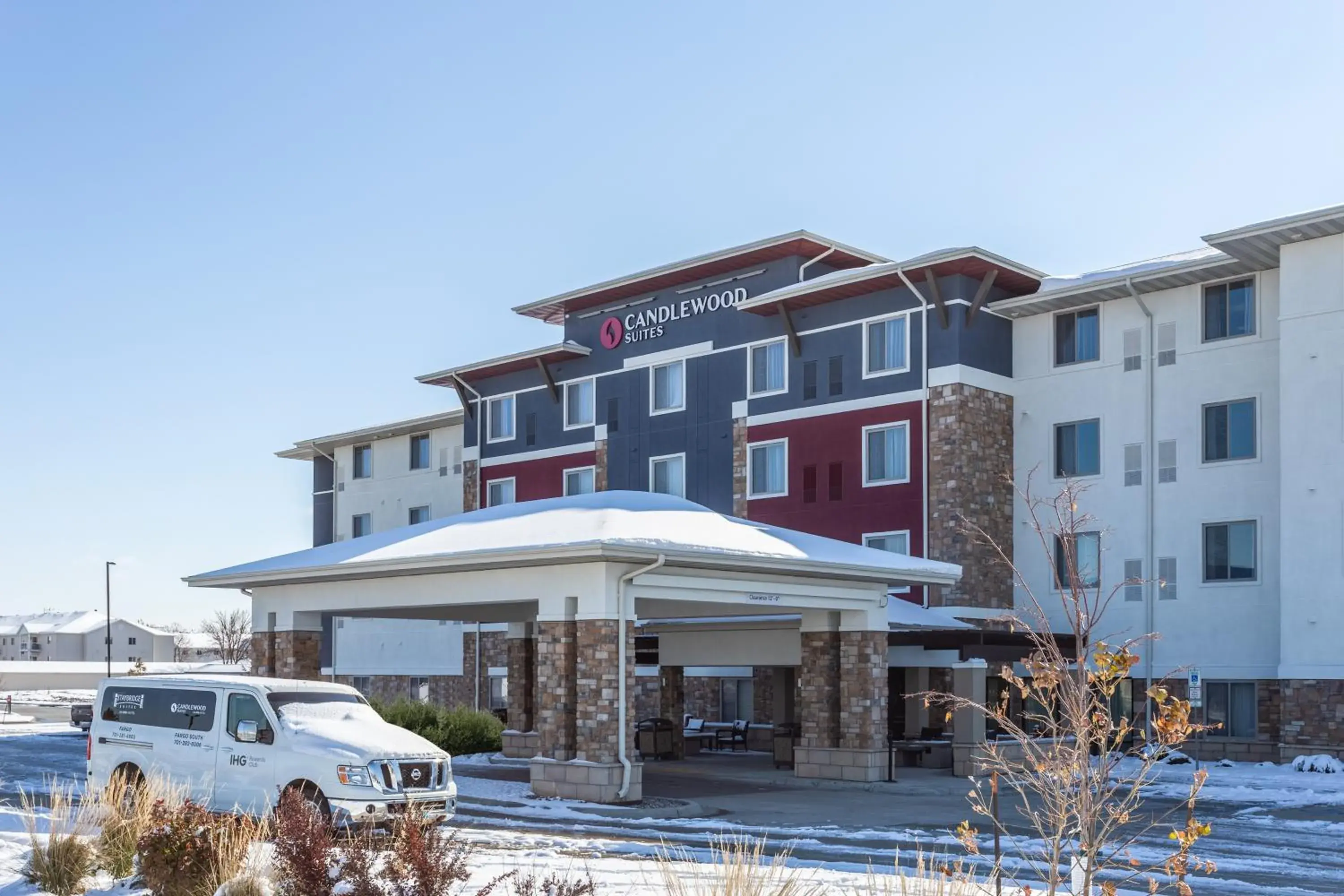 Facade/entrance in Candlewood Suites Fargo South-Medical Center by IHG Facade/entrance in Candlewood Suites Fargo South-Medical Center by IHG