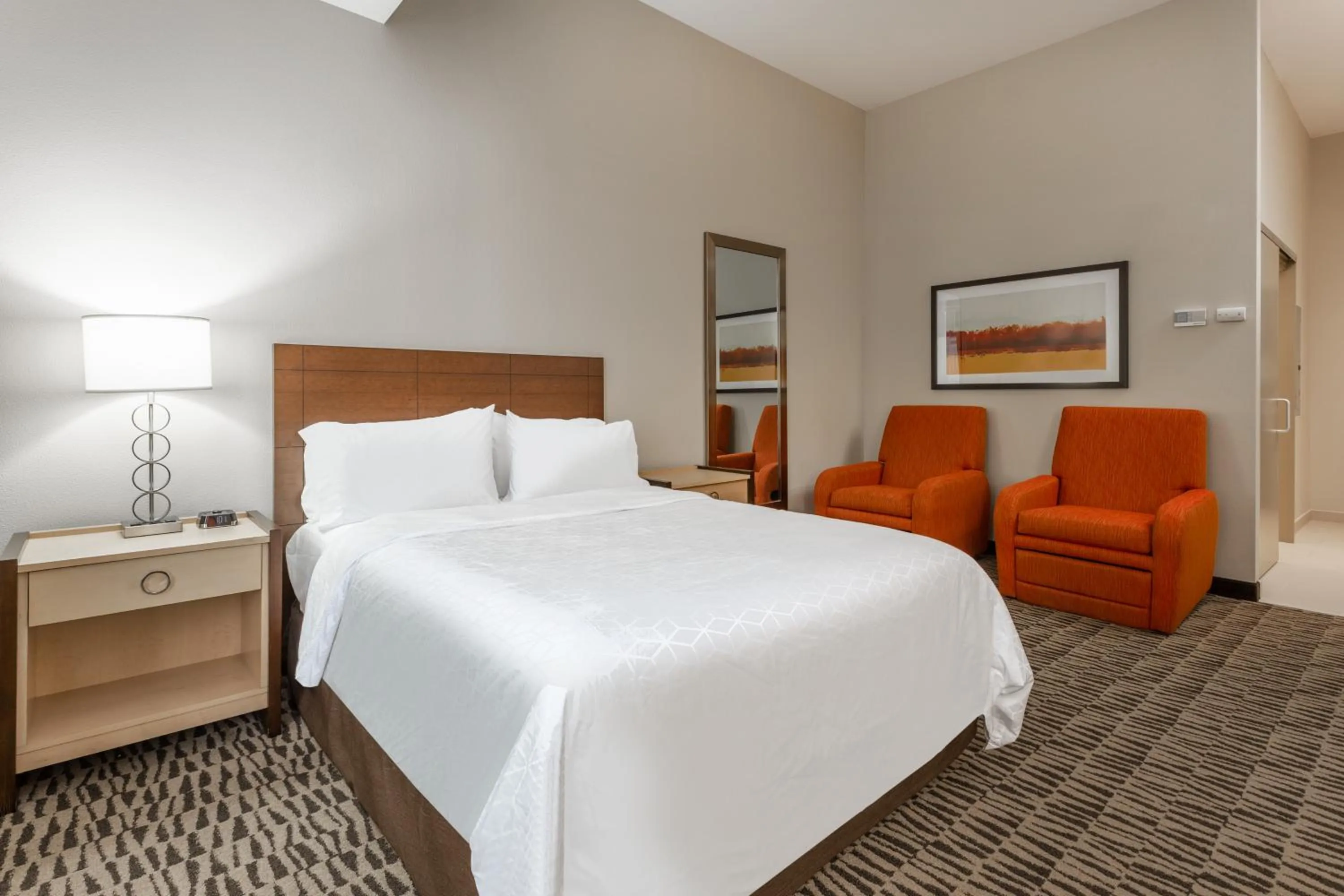 Bed in Candlewood Suites Fargo South-Medical Center by IHG