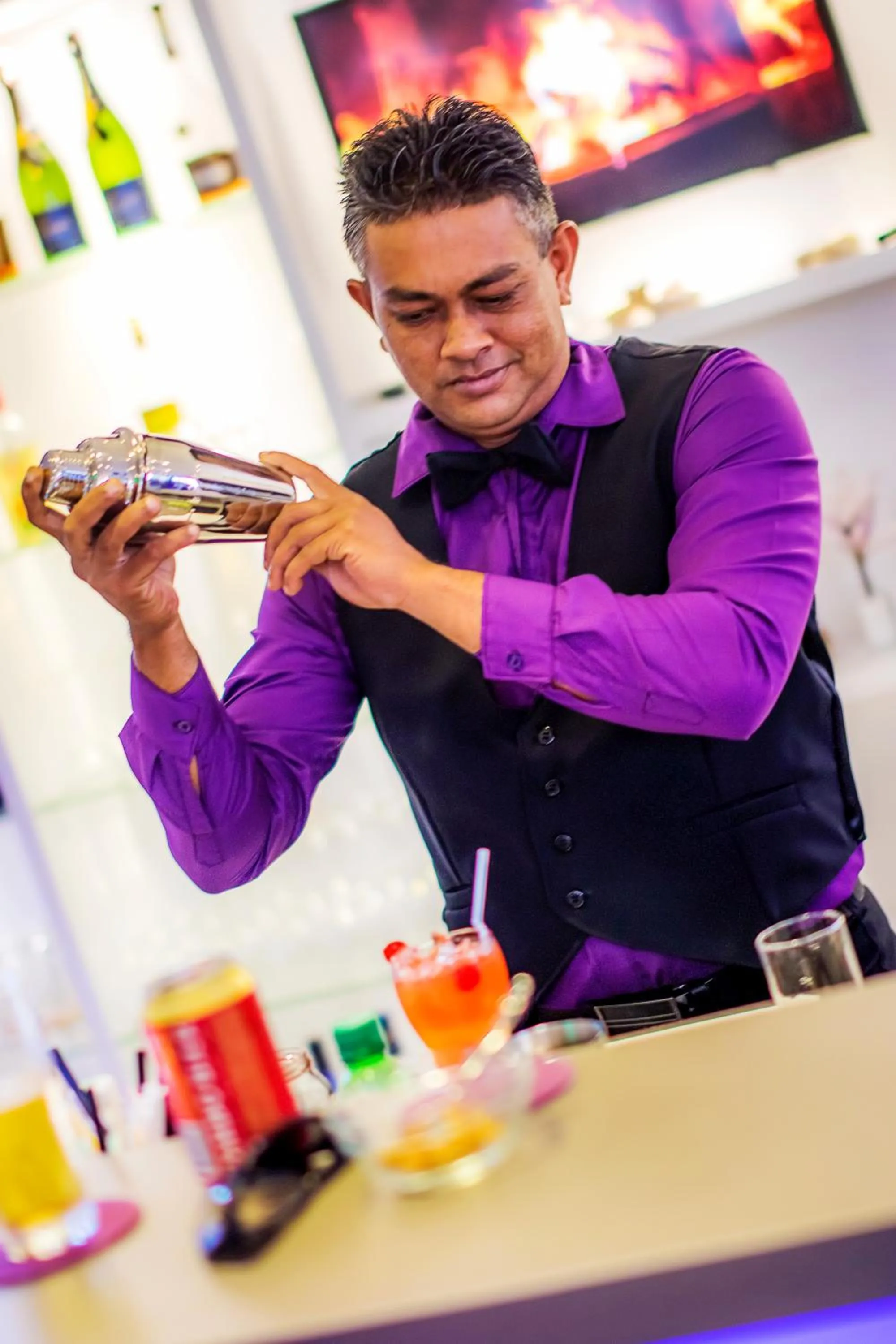 Alcoholic drinks in Q-Inn Boutique Hotel