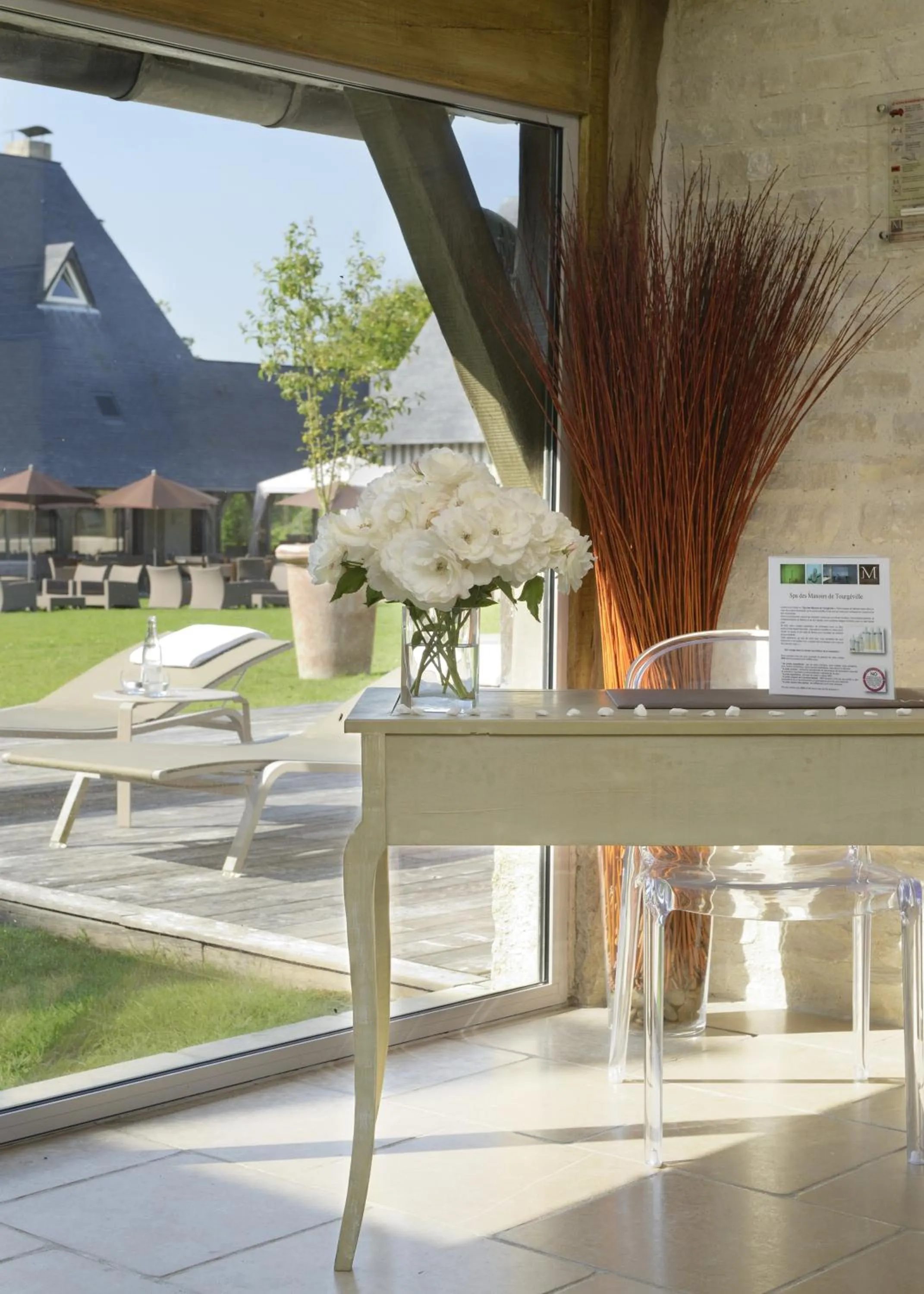 View (from property/room) in Les Manoirs de Tourgéville