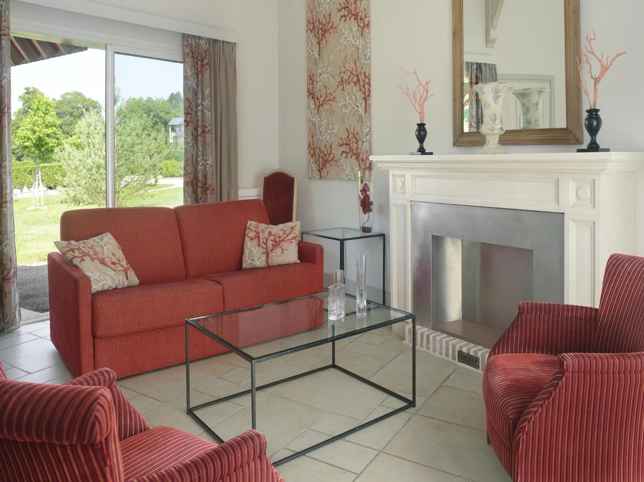 Living room in Les Manoirs de Tourgéville