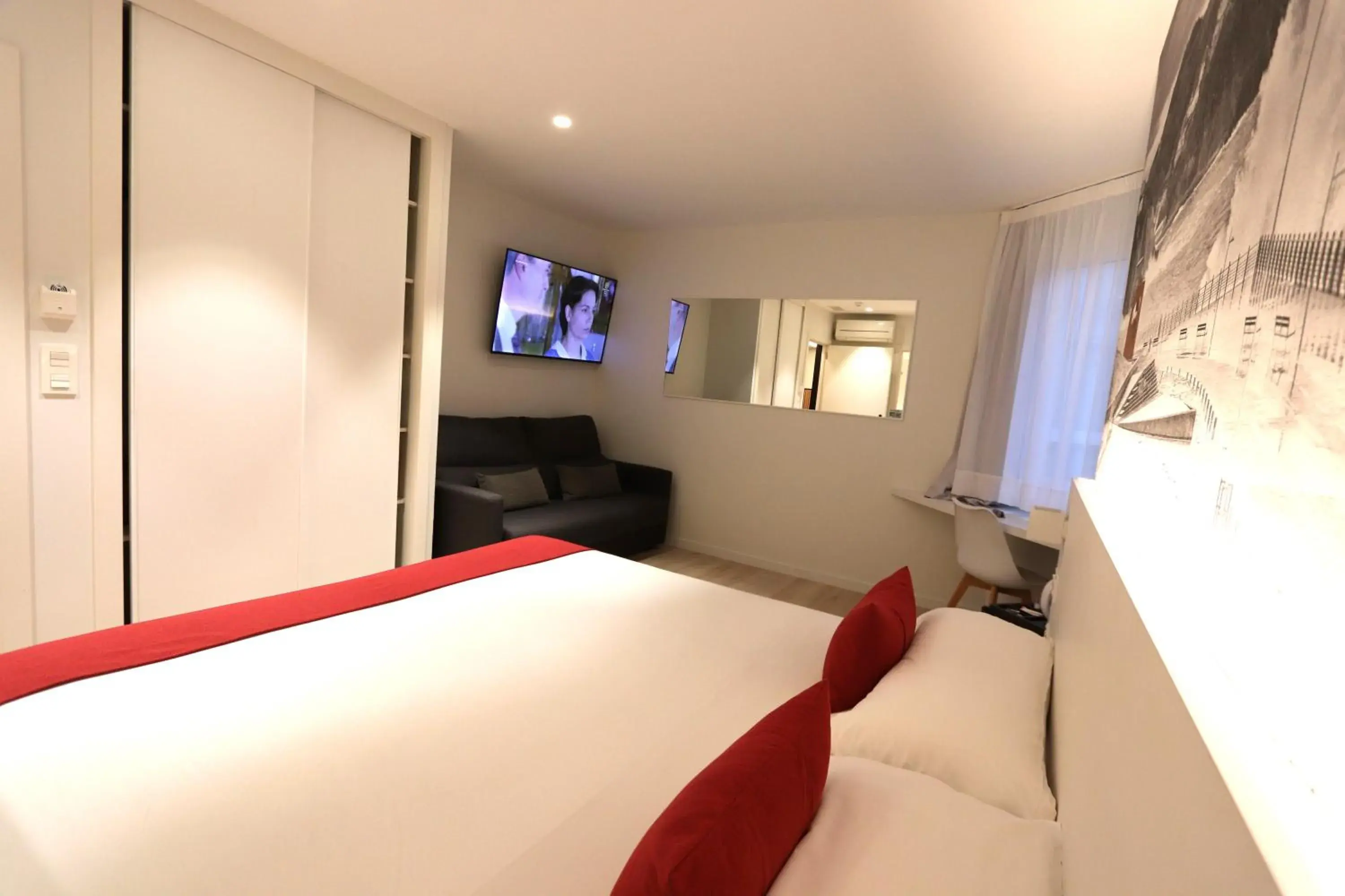 Bed in Pension Txingurri Bed in Pension Txingurri