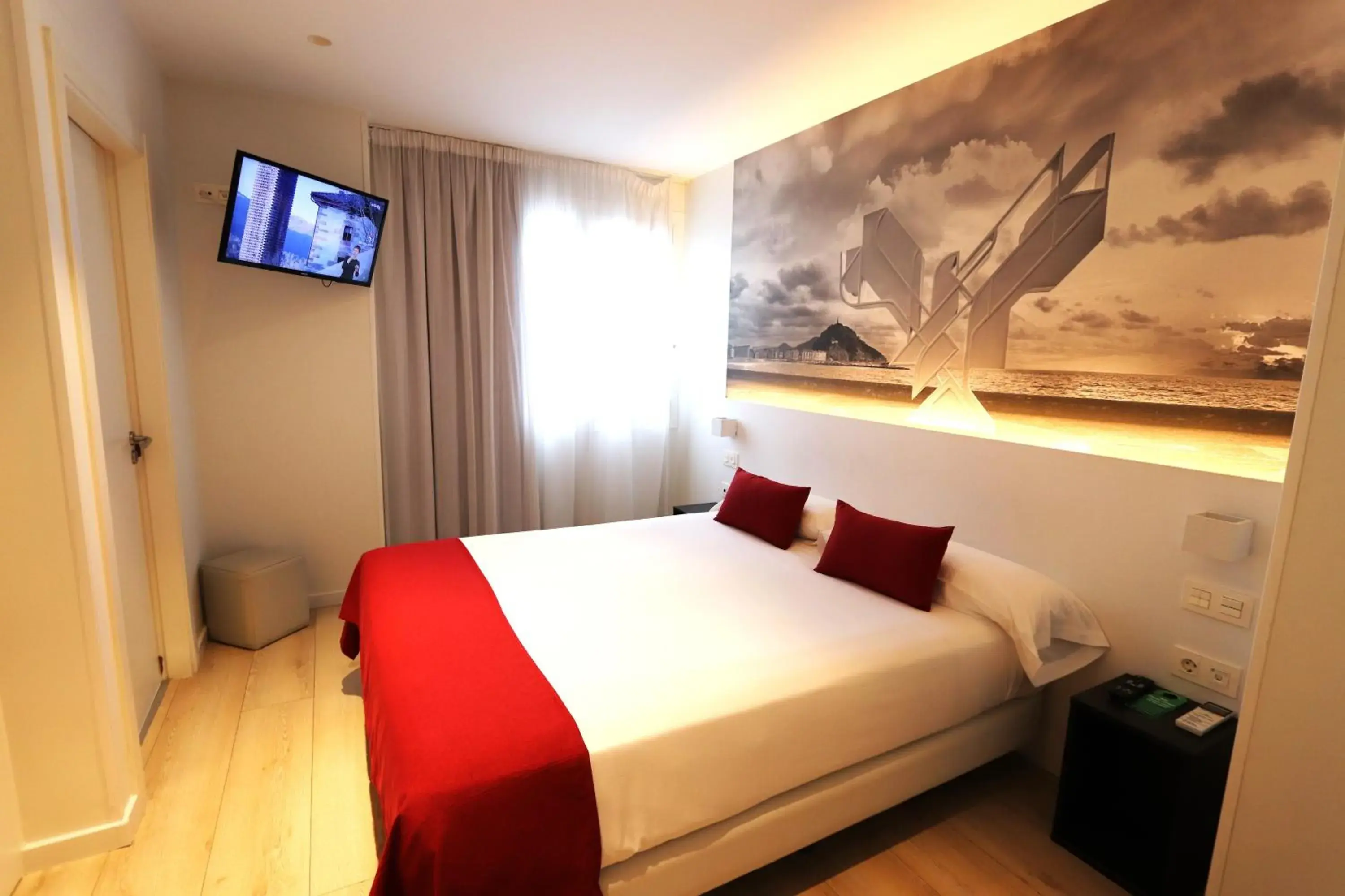 Bed in Pension Txingurri Bed in Pension Txingurri