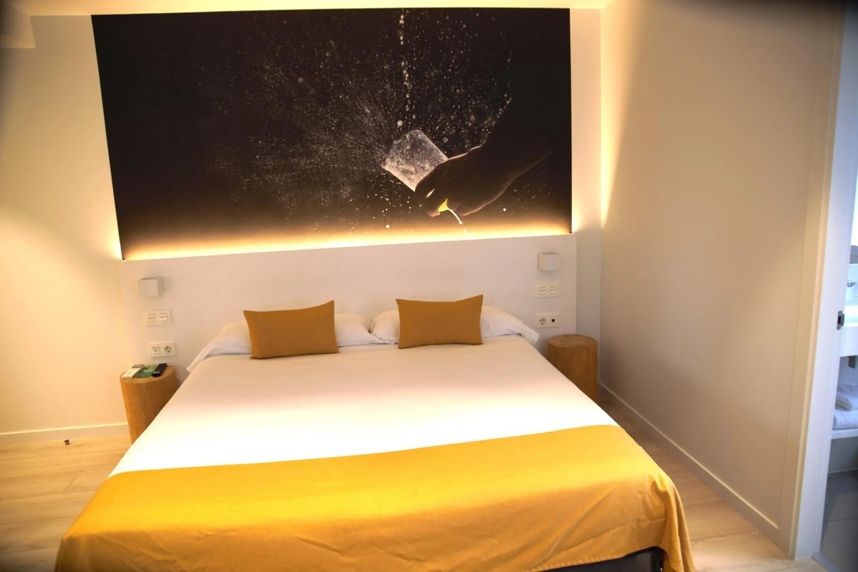 Superior Triple Room in Pension Txingurri Superior Triple Room in Pension Txingurri