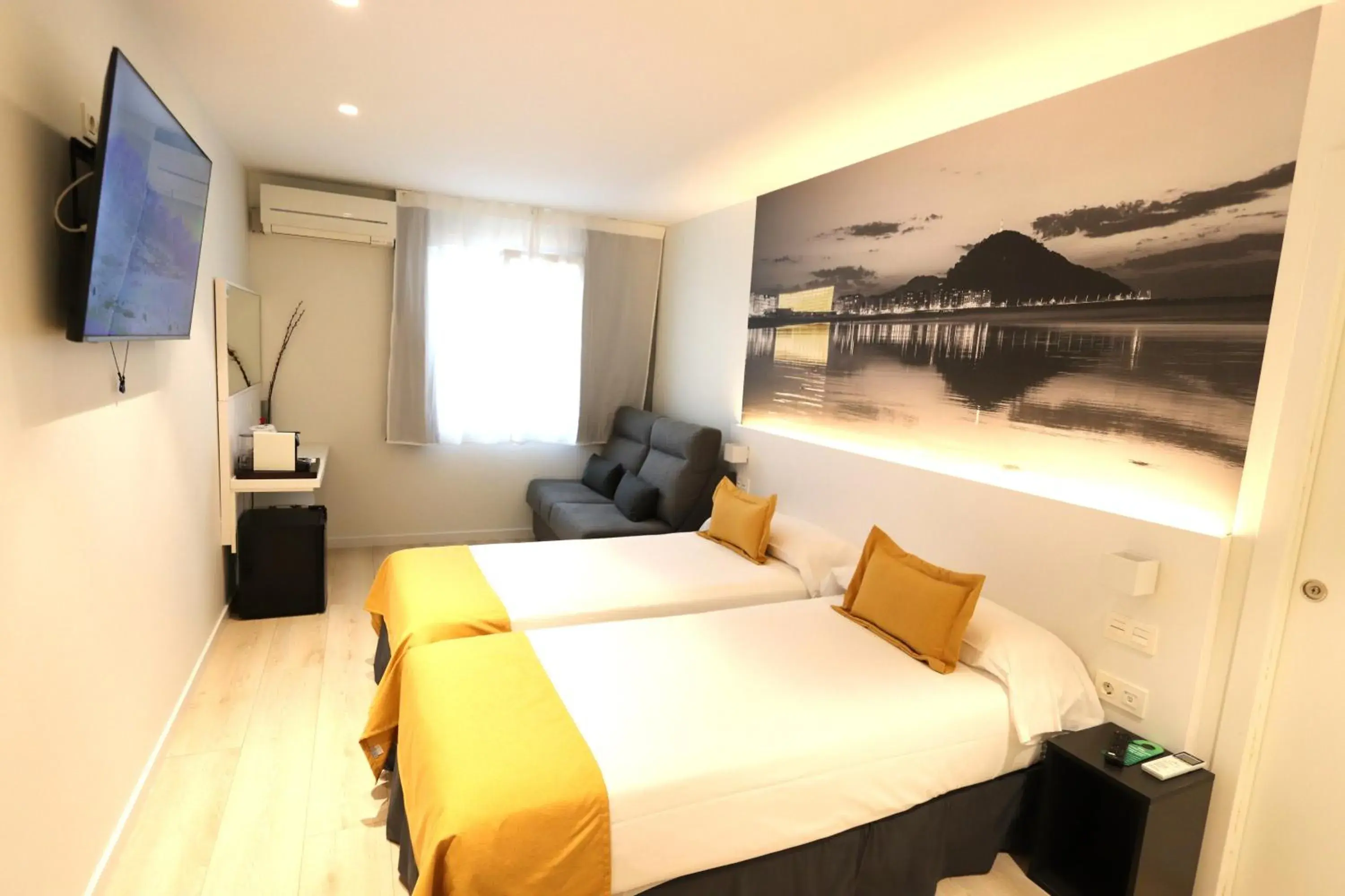 Bed in Pension Txingurri Bed in Pension Txingurri